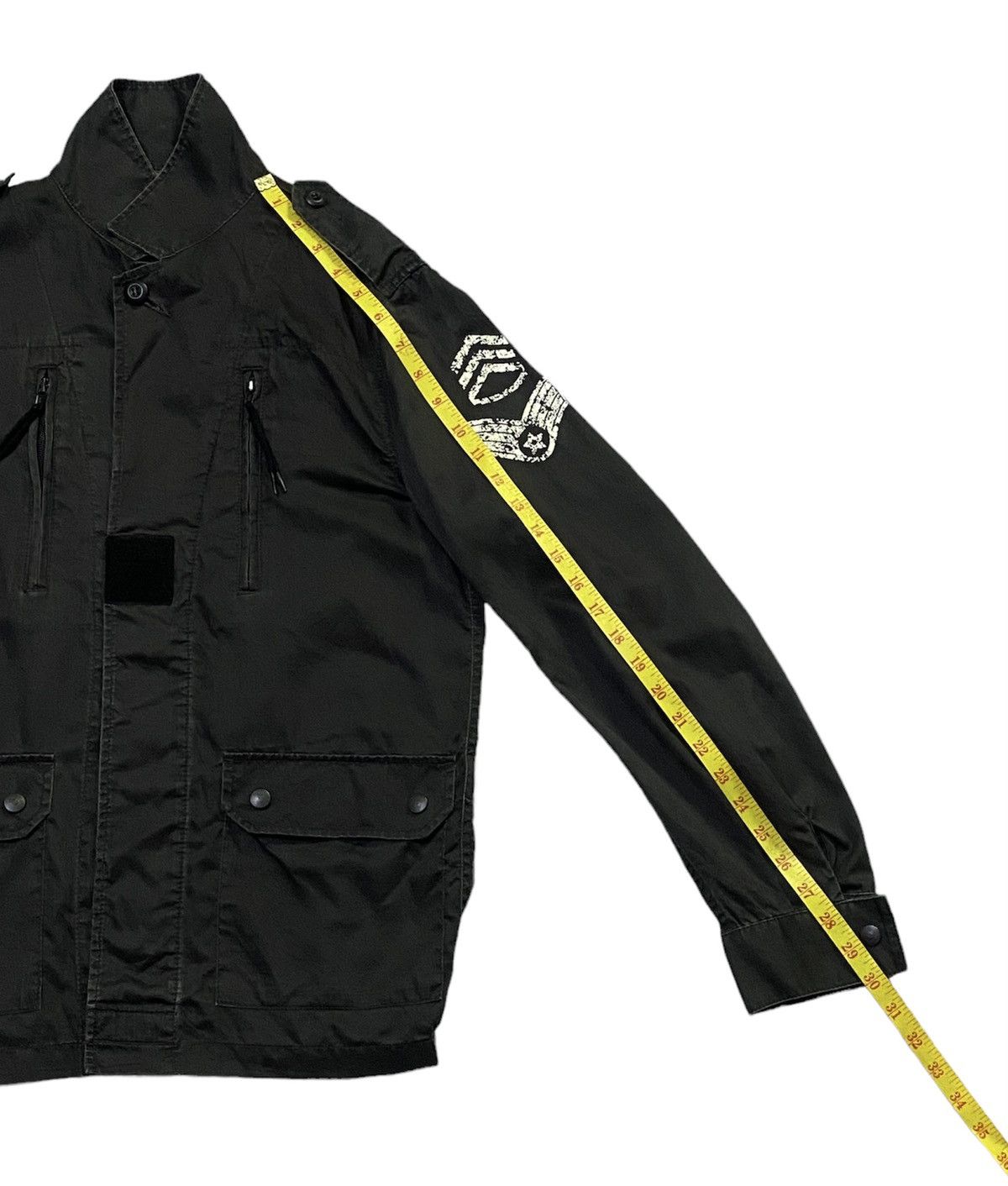 Japanese Brand × PPFM PPFM Skull Army Design Nylon Jacket Size US M / EU 48-50 / 2 - 8 Thumbnail