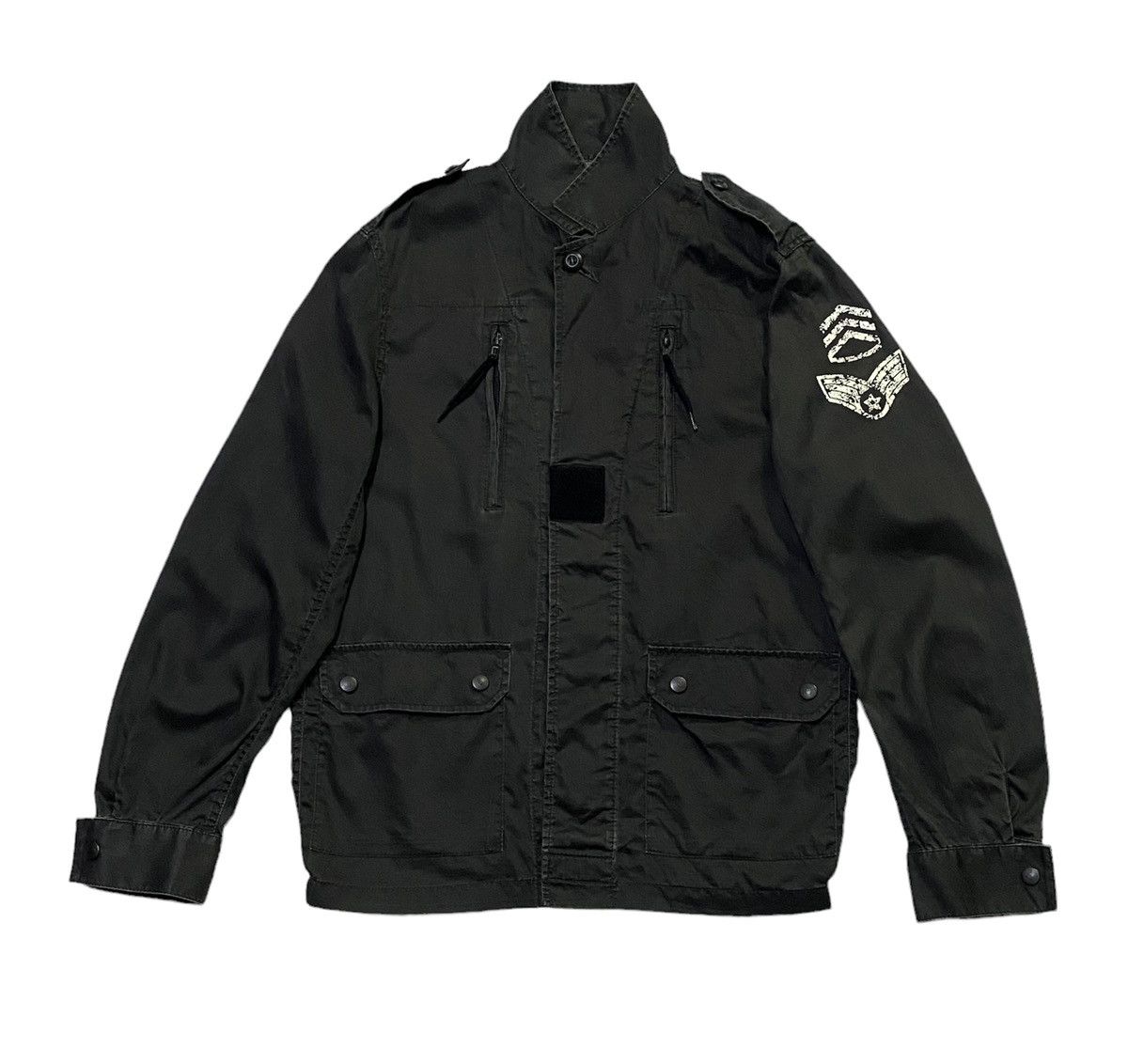Japanese Brand × PPFM PPFM Skull Army Design Nylon Jacket Size US M / EU 48-50 / 2 - 2 Thumbnail