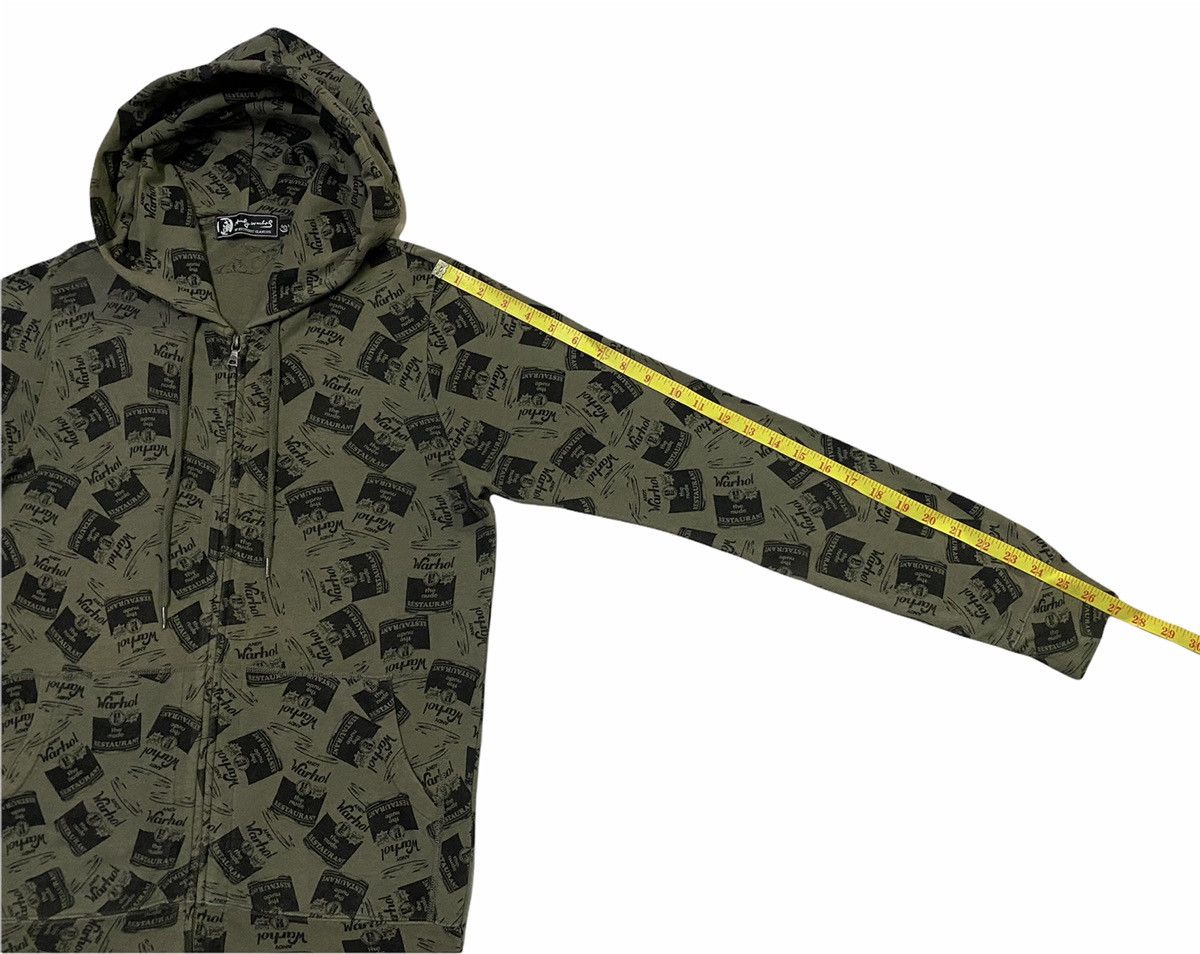 Andy Warhol HYSTERIC GLAMOUR x ANDY WARHOL FULL PRINT ZIPPER HOODIE Size US S / EU 44-46 / 1 - 5 Thumbnail