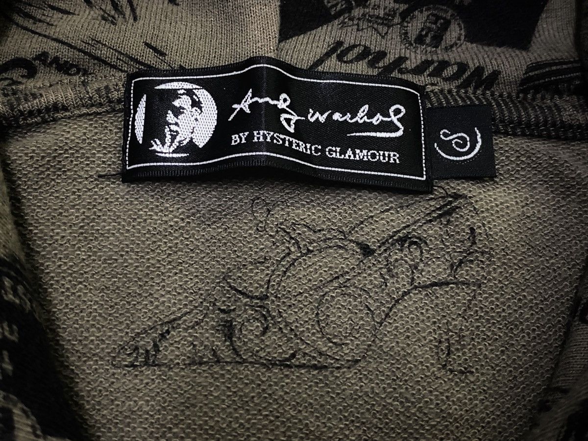 Andy Warhol HYSTERIC GLAMOUR x ANDY WARHOL FULL PRINT ZIPPER HOODIE Size US S / EU 44-46 / 1 - 7 Thumbnail