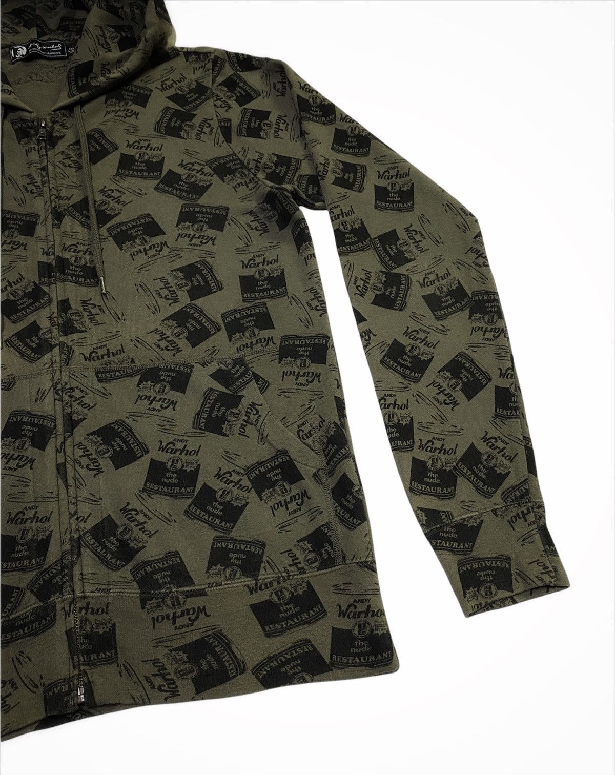 Andy Warhol HYSTERIC GLAMOUR x ANDY WARHOL FULL PRINT ZIPPER HOODIE Size US S / EU 44-46 / 1 - 13 Thumbnail
