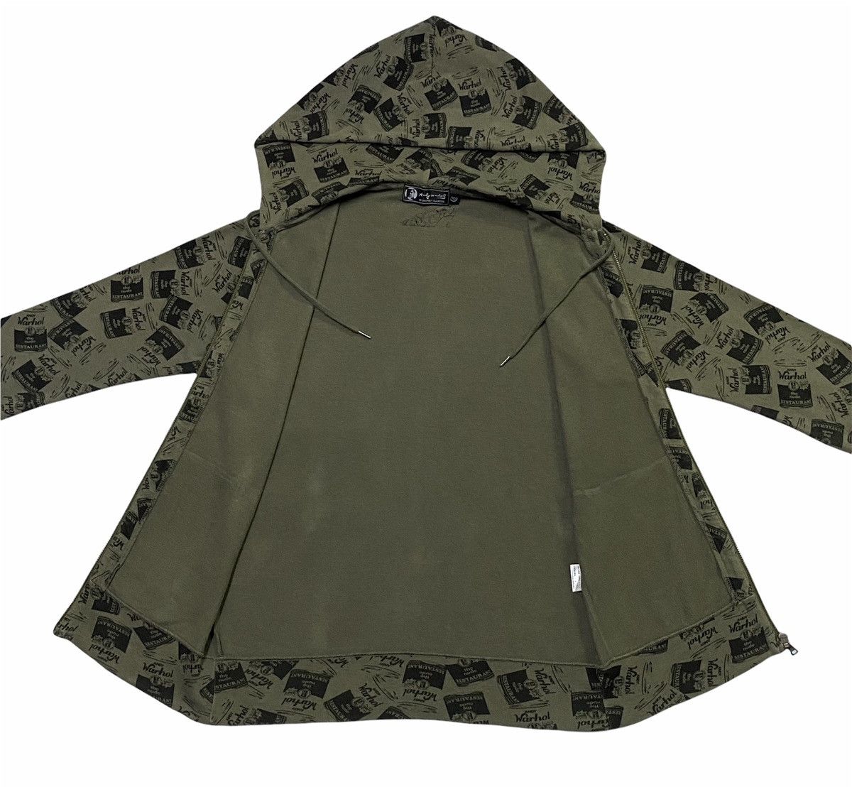 Andy Warhol HYSTERIC GLAMOUR x ANDY WARHOL FULL PRINT ZIPPER HOODIE Size US S / EU 44-46 / 1 - 19 Thumbnail