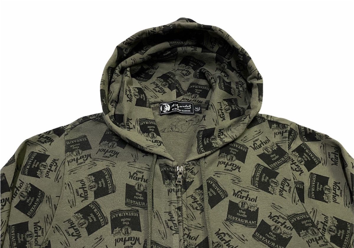 Andy Warhol HYSTERIC GLAMOUR x ANDY WARHOL FULL PRINT ZIPPER HOODIE Size US S / EU 44-46 / 1 - 15 Thumbnail