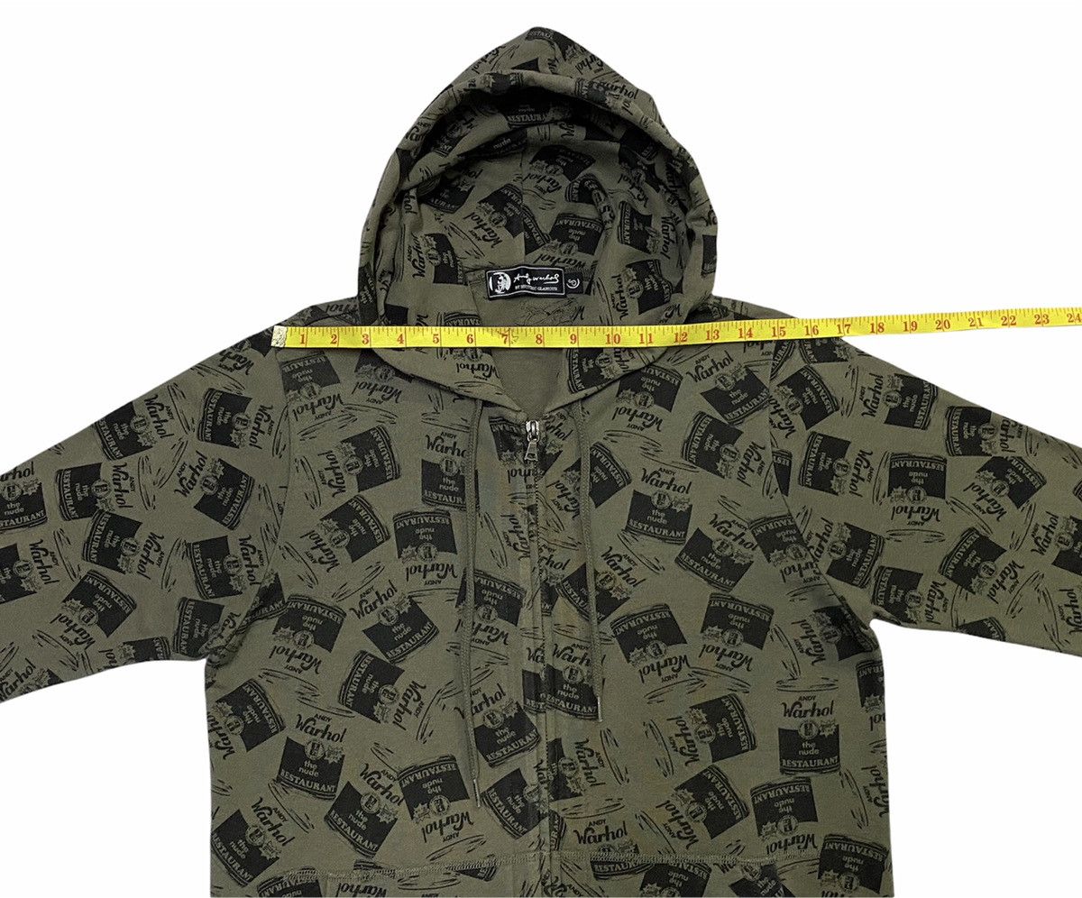 Andy Warhol HYSTERIC GLAMOUR x ANDY WARHOL FULL PRINT ZIPPER HOODIE Size US S / EU 44-46 / 1 - 4 Thumbnail