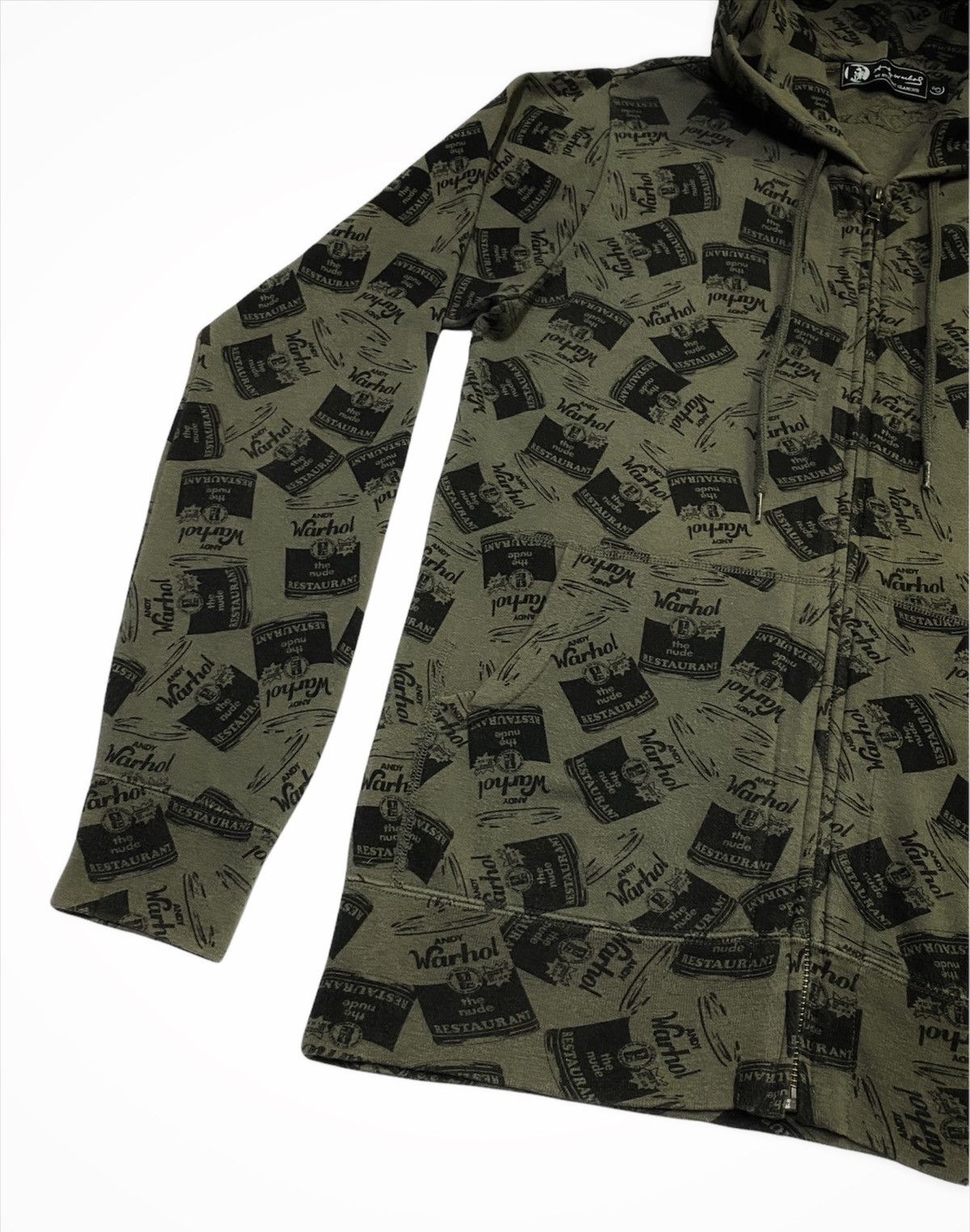 Andy Warhol HYSTERIC GLAMOUR x ANDY WARHOL FULL PRINT ZIPPER HOODIE Size US S / EU 44-46 / 1 - 14 Thumbnail