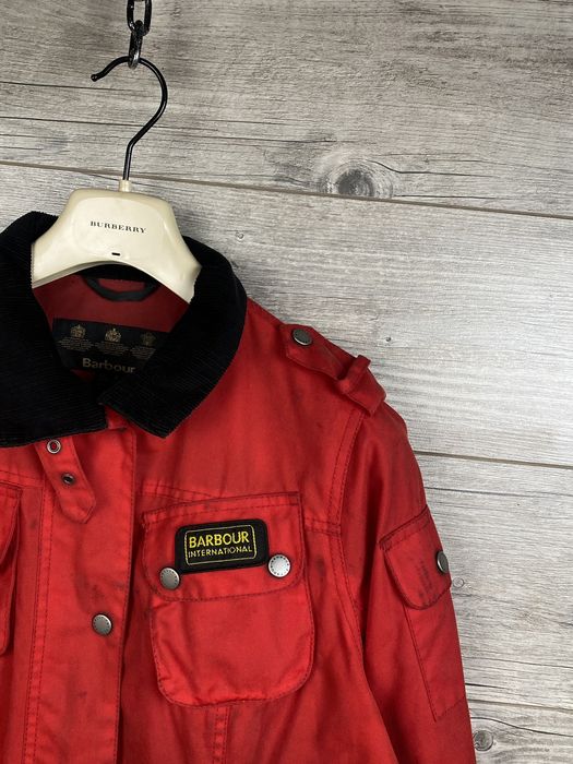 Barbour Barbour International wax waterproof jacket | Grailed