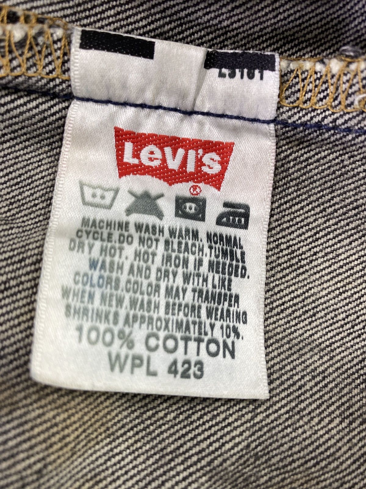 Levi's VINTAGE LEVI'S 501xx RUSTY JEANS - J621 Size US 35 - 6 Thumbnail