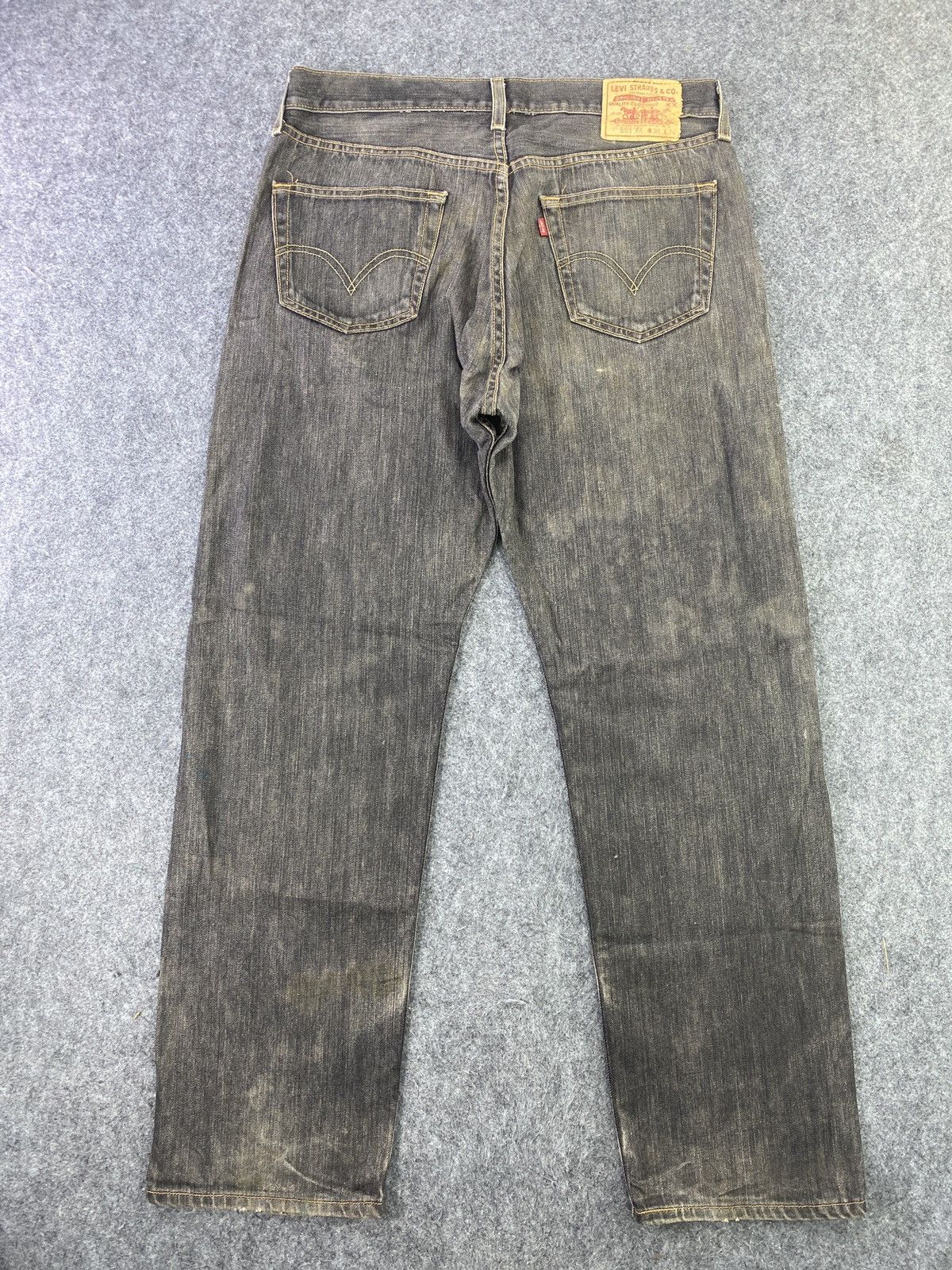 Levi's VINTAGE LEVI'S 501xx RUSTY JEANS - J621 Size US 35 - 2 Thumbnail