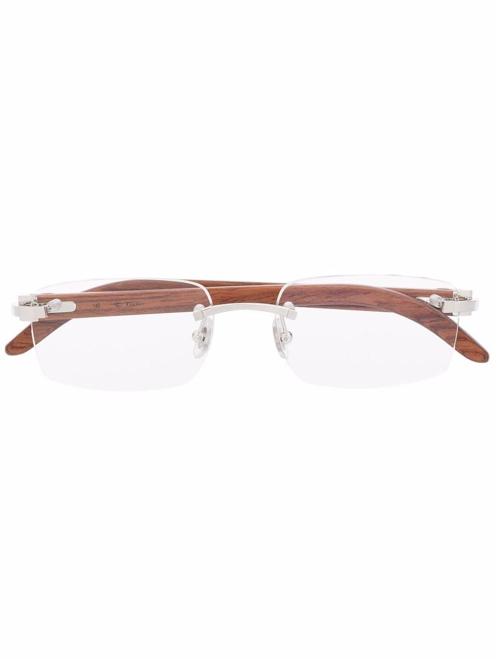 Cartier Cartier Rectangular glasses Size ONE SIZE - 1 Thumbnail