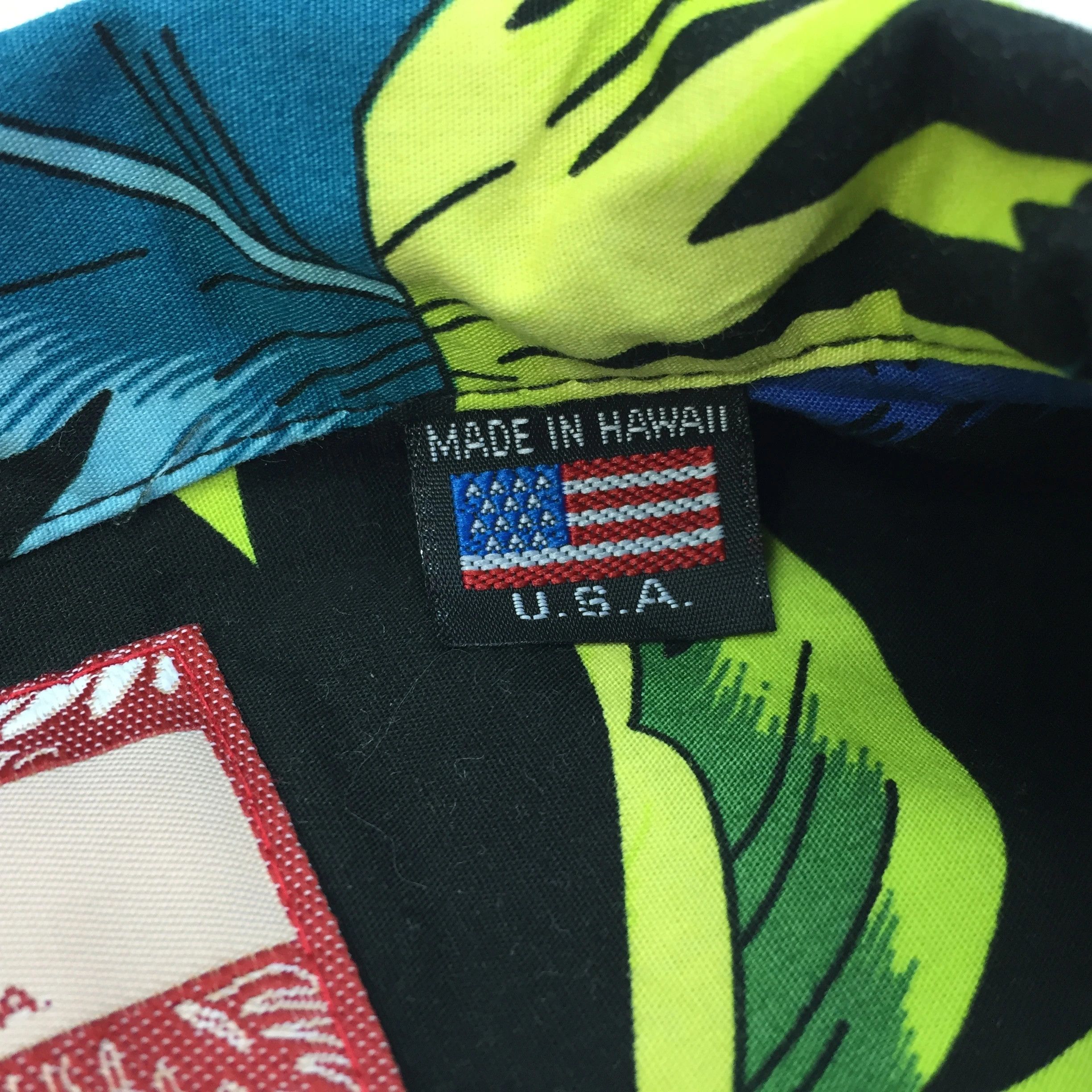 Designer Vintage RJC Hawaiian Shirt Parrot Print Size US XL / EU 56 / 4 - 8 Thumbnail