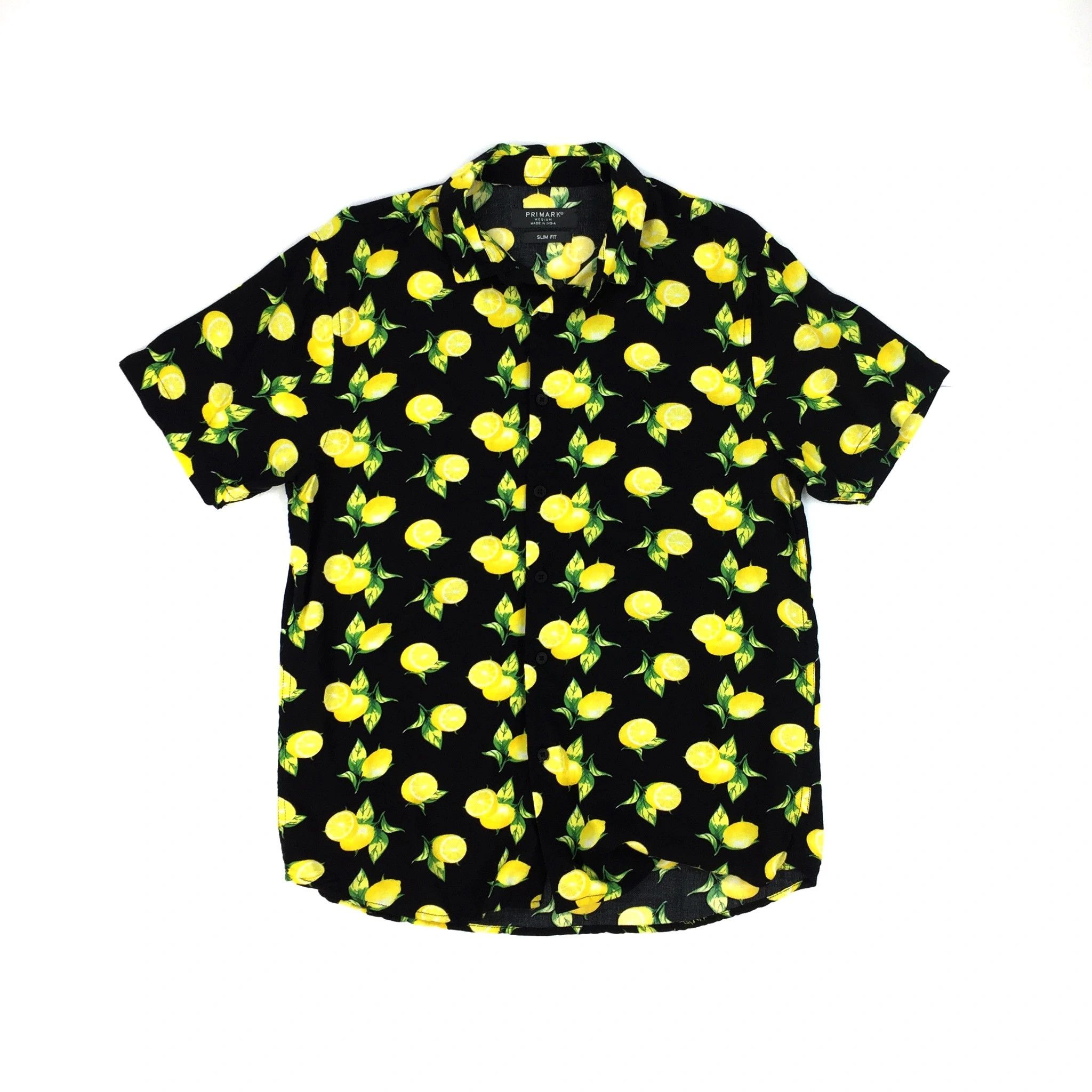 Other Hawaiian Shirt Slim Fit Lemon print Viscose shirts Size US M / EU 48-50 / 2 - 1 Thumbnail