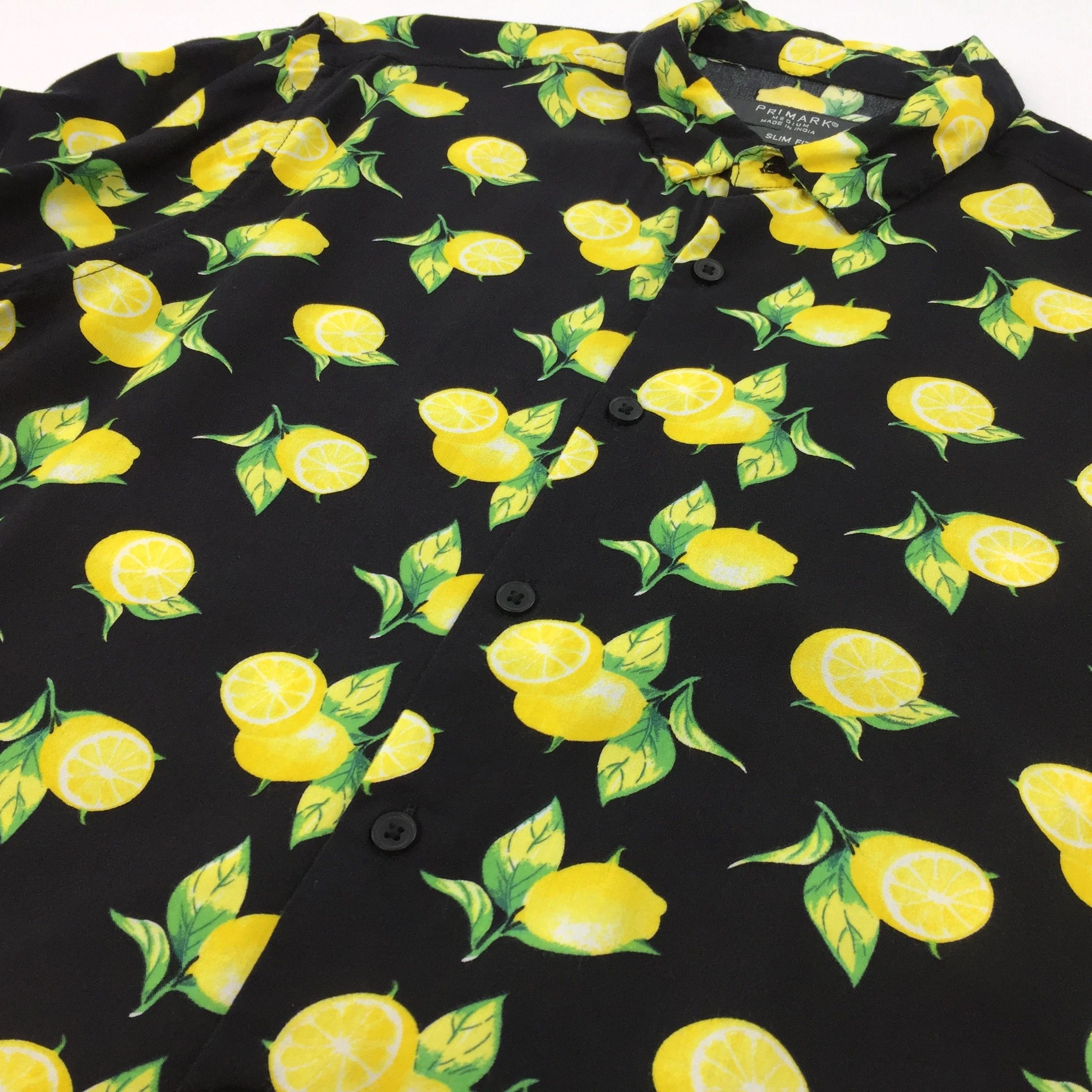 Other Hawaiian Shirt Slim Fit Lemon print Viscose shirts Size US M / EU 48-50 / 2 - 3 Thumbnail