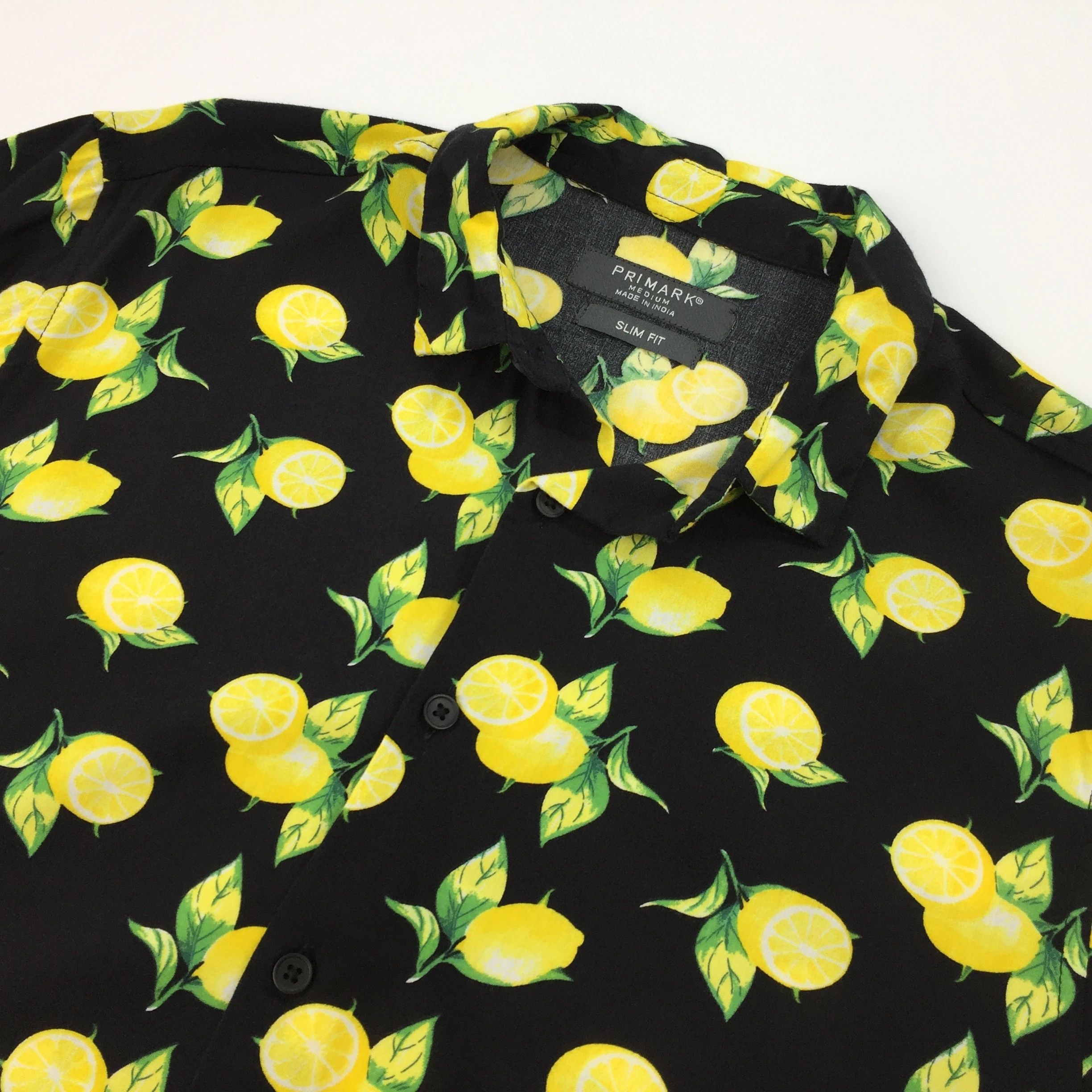 Other Hawaiian Shirt Slim Fit Lemon print Viscose shirts Size US M / EU 48-50 / 2 - 2 Thumbnail