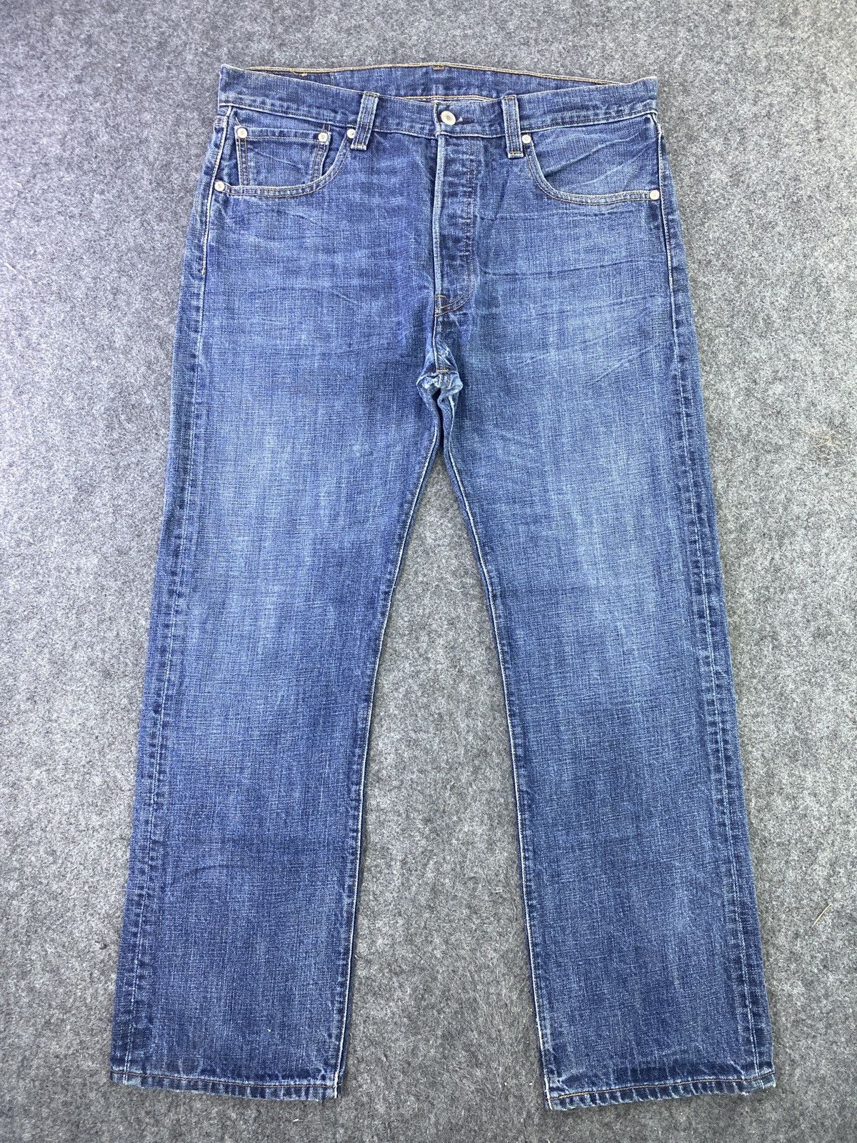 Levi's VINTAGE LEVI'S 501 BLUE JEANS - J623 Size US 34 / EU 50 - 1 Thumbnail