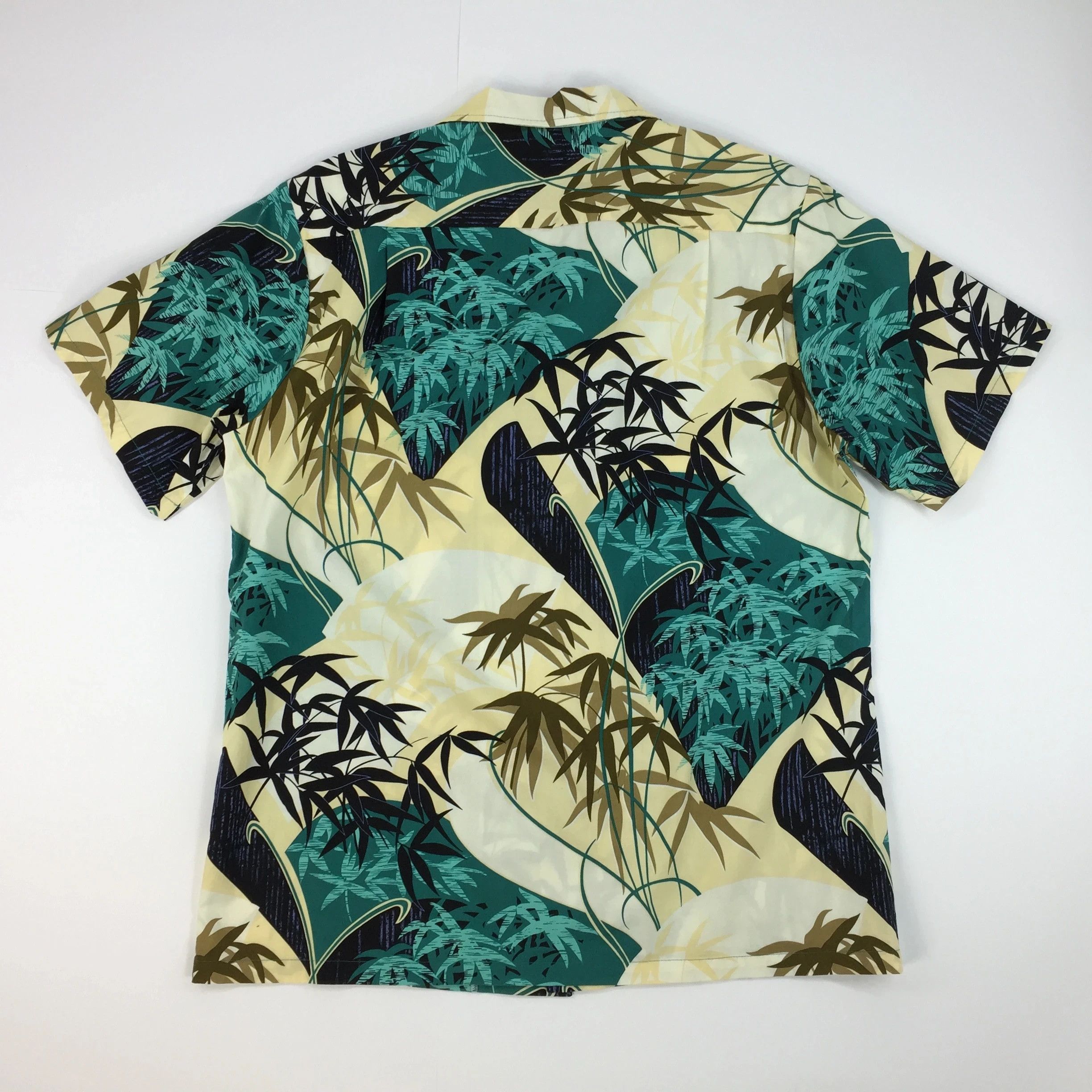 Designer × Vintage Vintage RJC Hawaiian Shirt Aloha Palm Print Size US L / EU 52-54 / 3 - 8 Thumbnail
