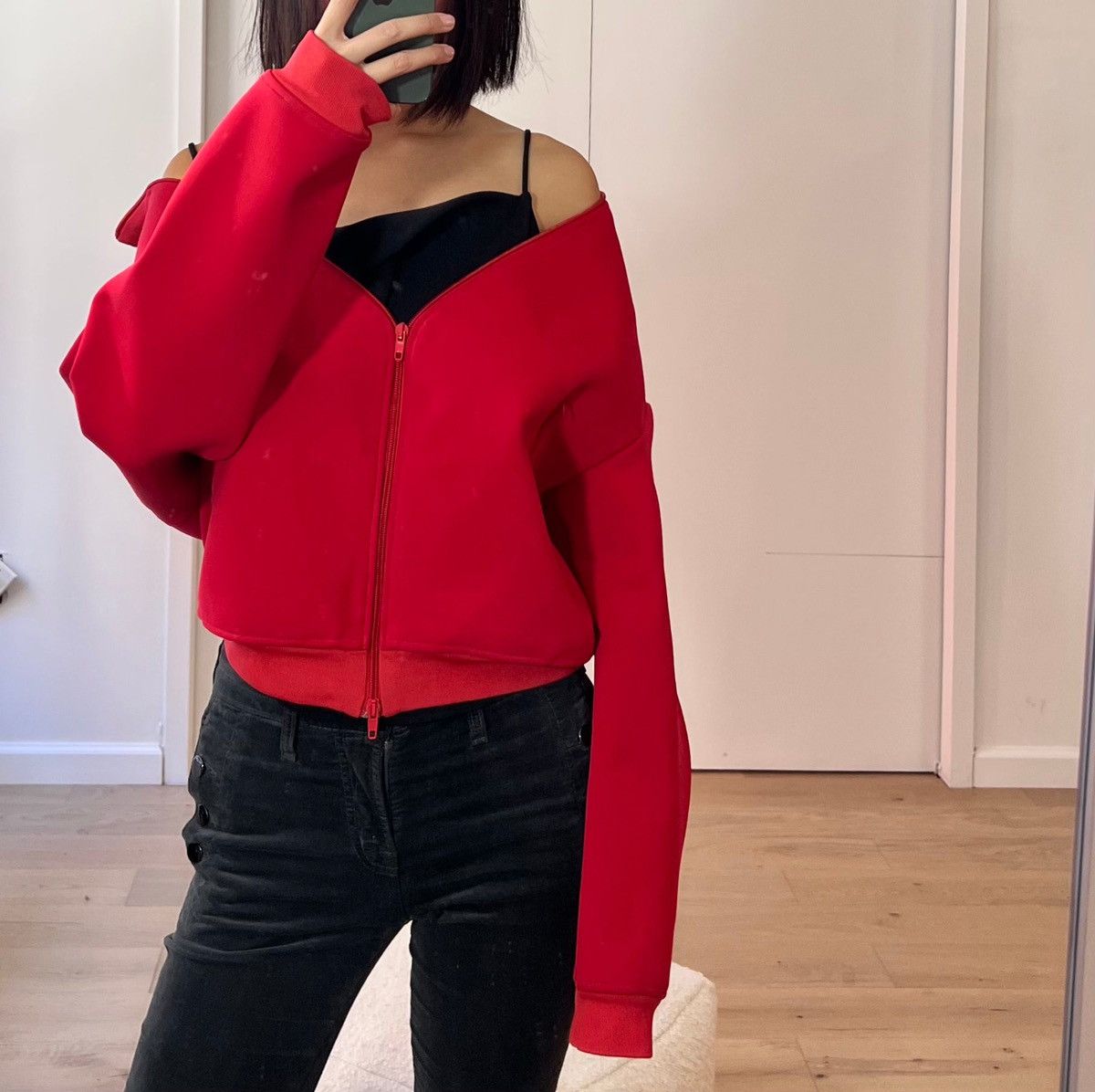 Balenciaga Balenciaga Swing Scuba Jacket Size S / US 4 / IT 40 - 4 Thumbnail