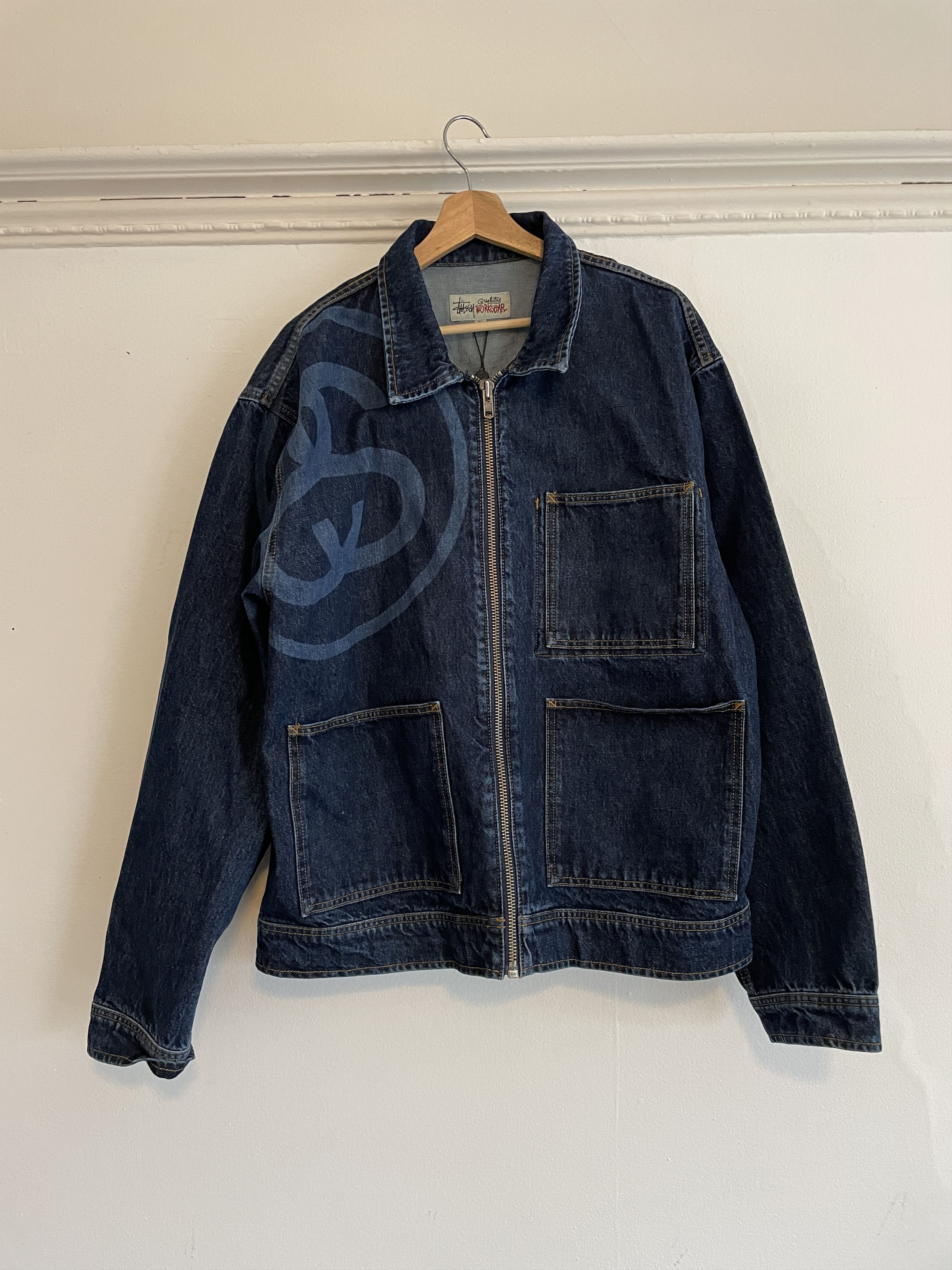 Stussy Stussy SS-Link Zip Work Jacket | Grailed