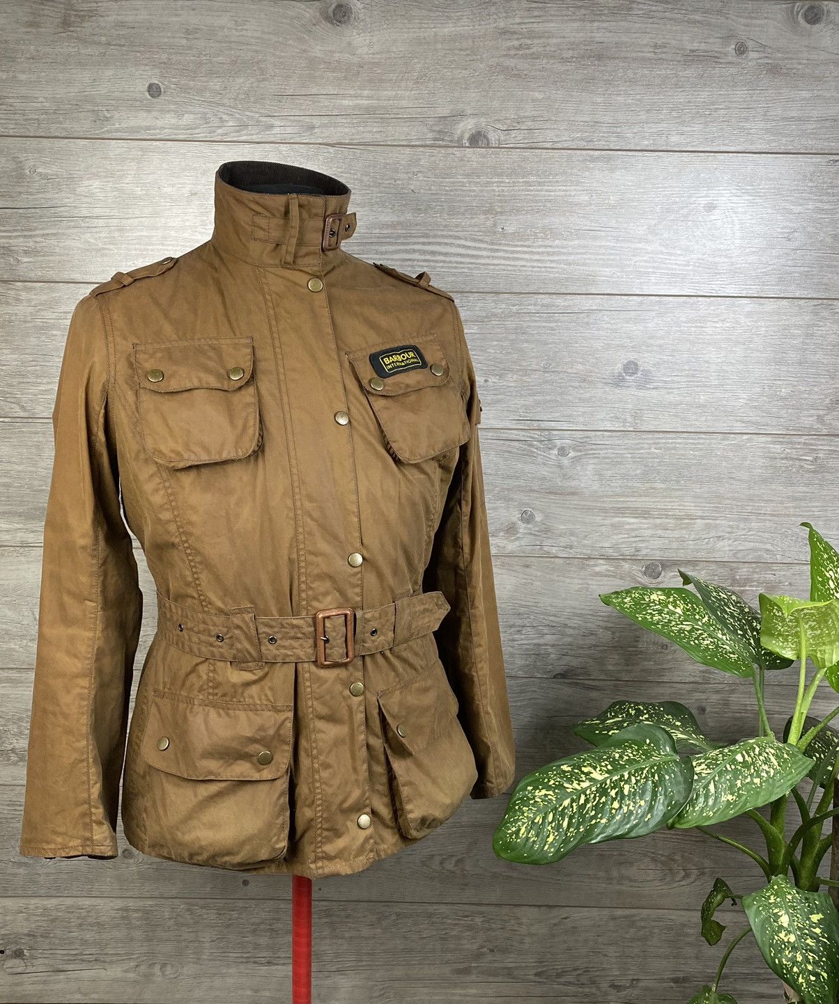 Barbour International wax waterproof jacket