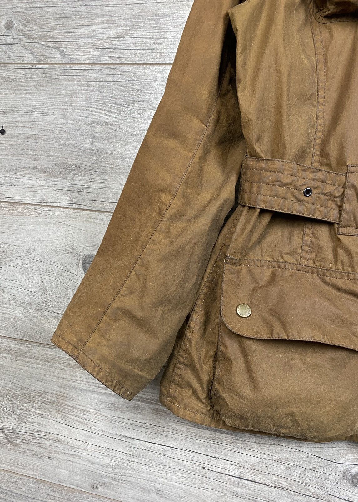 Barbour × Vintage Barbour International wax waterproof jacket Size L / US 10 / IT 46 - 16 Thumbnail
