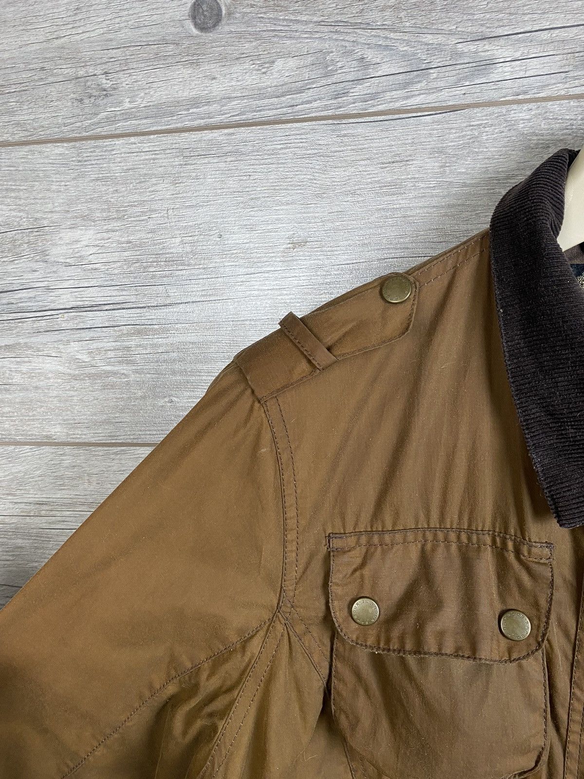 Barbour × Vintage Barbour International wax waterproof jacket Size L / US 10 / IT 46 - 8 Thumbnail