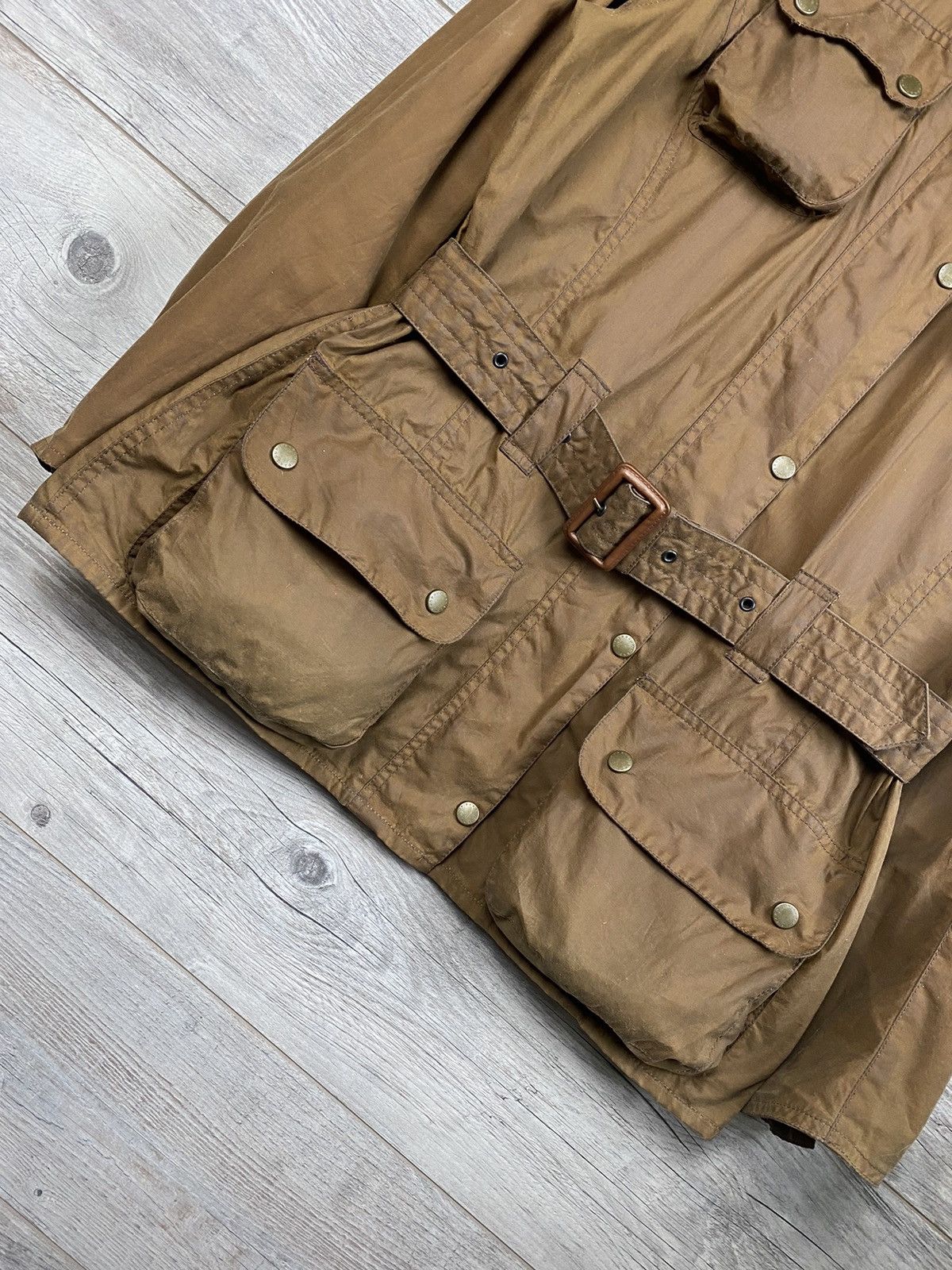 Barbour × Vintage Barbour International wax waterproof jacket Size L / US 10 / IT 46 - 13 Thumbnail