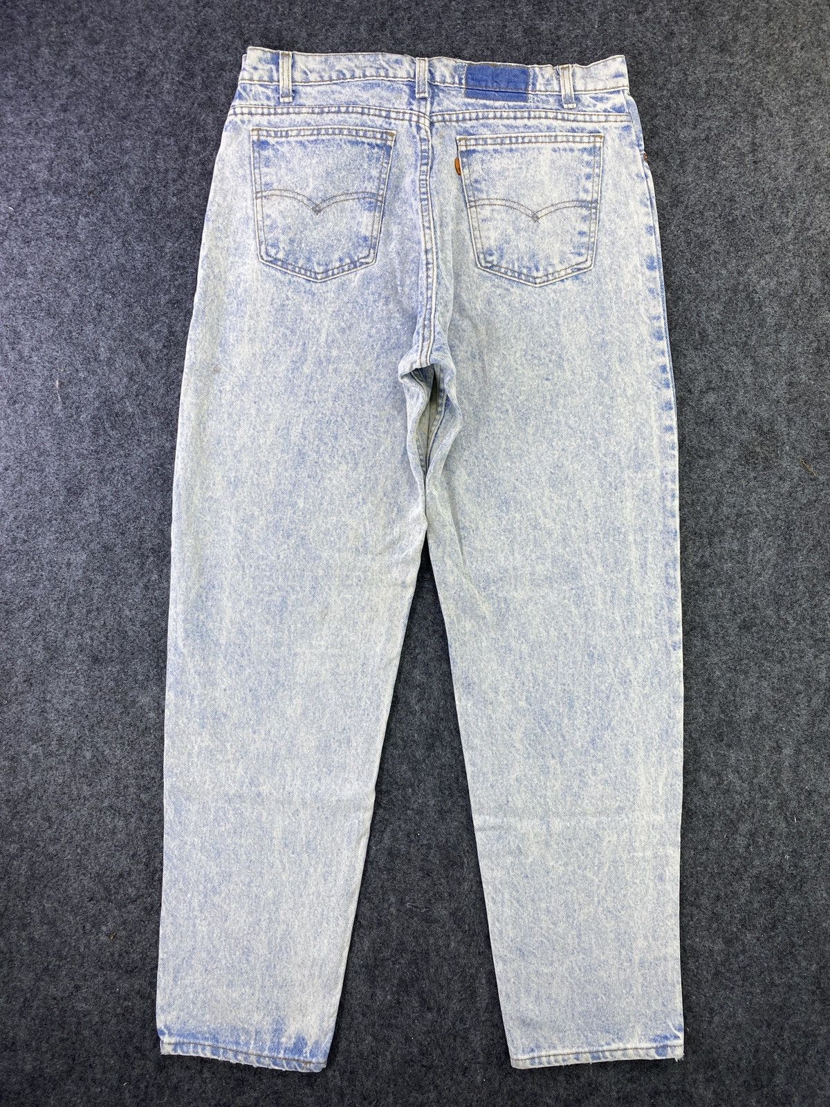 Levi's 90s VINTAGE LEVI'S 550 ACID WASH JEANS - J627 Size US 35 - 2 Thumbnail