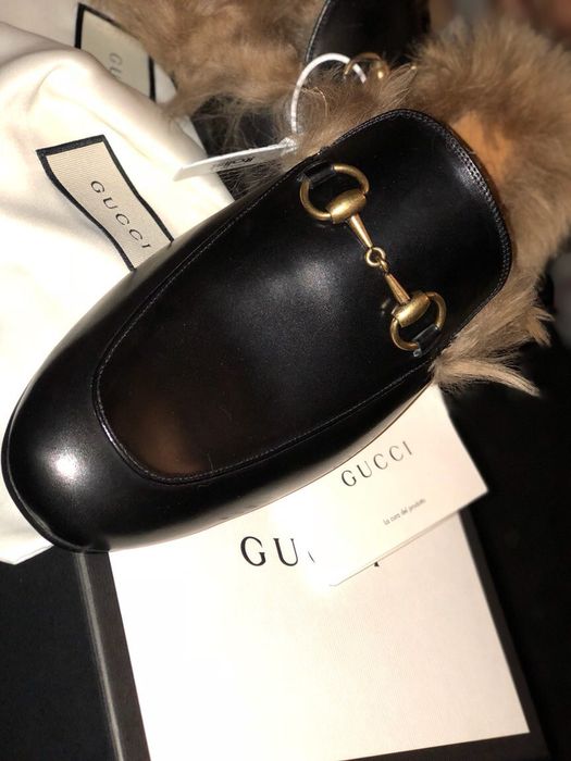Gucci Gucci Princetown Leather Slippers | Grailed