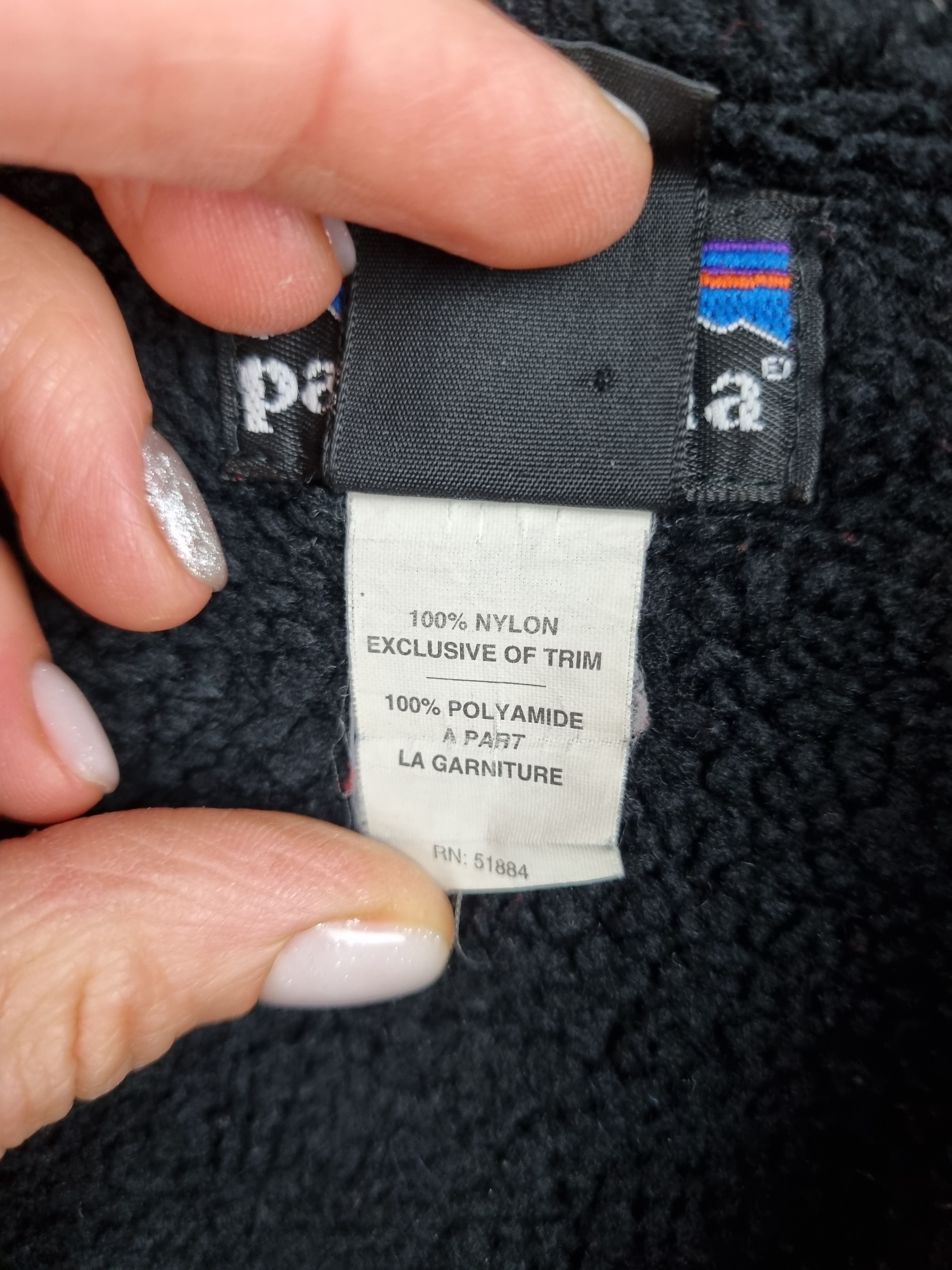 Patagonia × Vintage Patagonia Fleece Inside Nylon Jacket Size US L / EU 52-54 / 3 - 6 Thumbnail