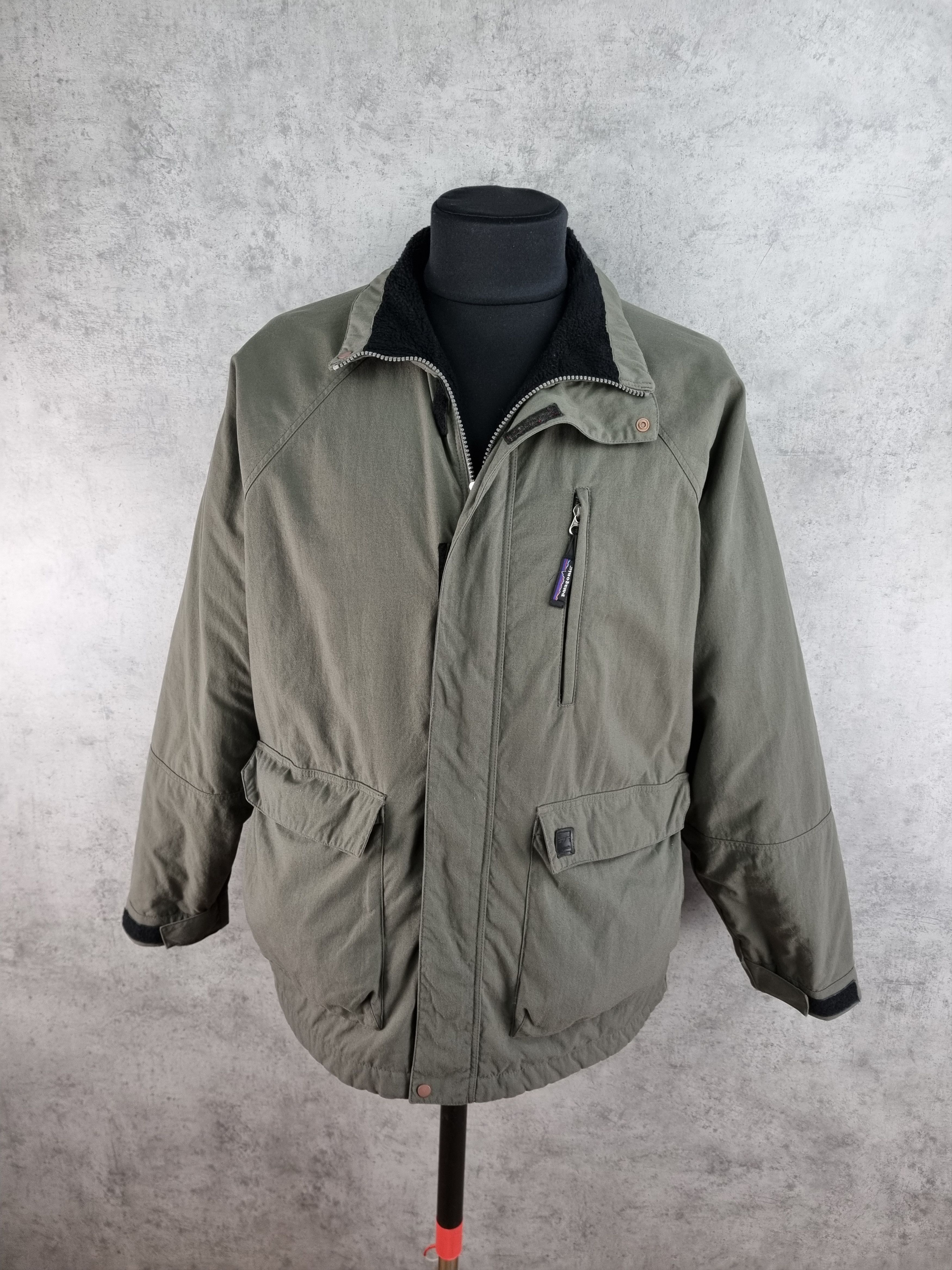 Patagonia × Vintage Patagonia Fleece Inside Nylon Jacket Size US L / EU 52-54 / 3 - 1 Thumbnail