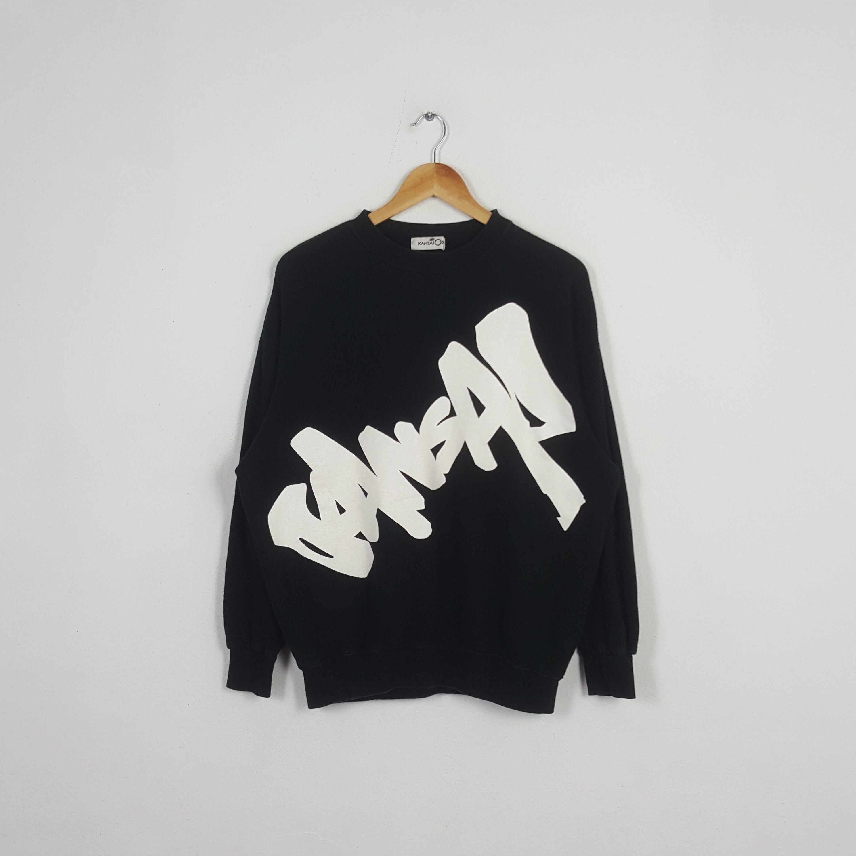 Japanese Brand Vintage Kansai O2 Japanese Designer Sweatshirt Size US L / EU 52-54 / 3 - 1 Thumbnail
