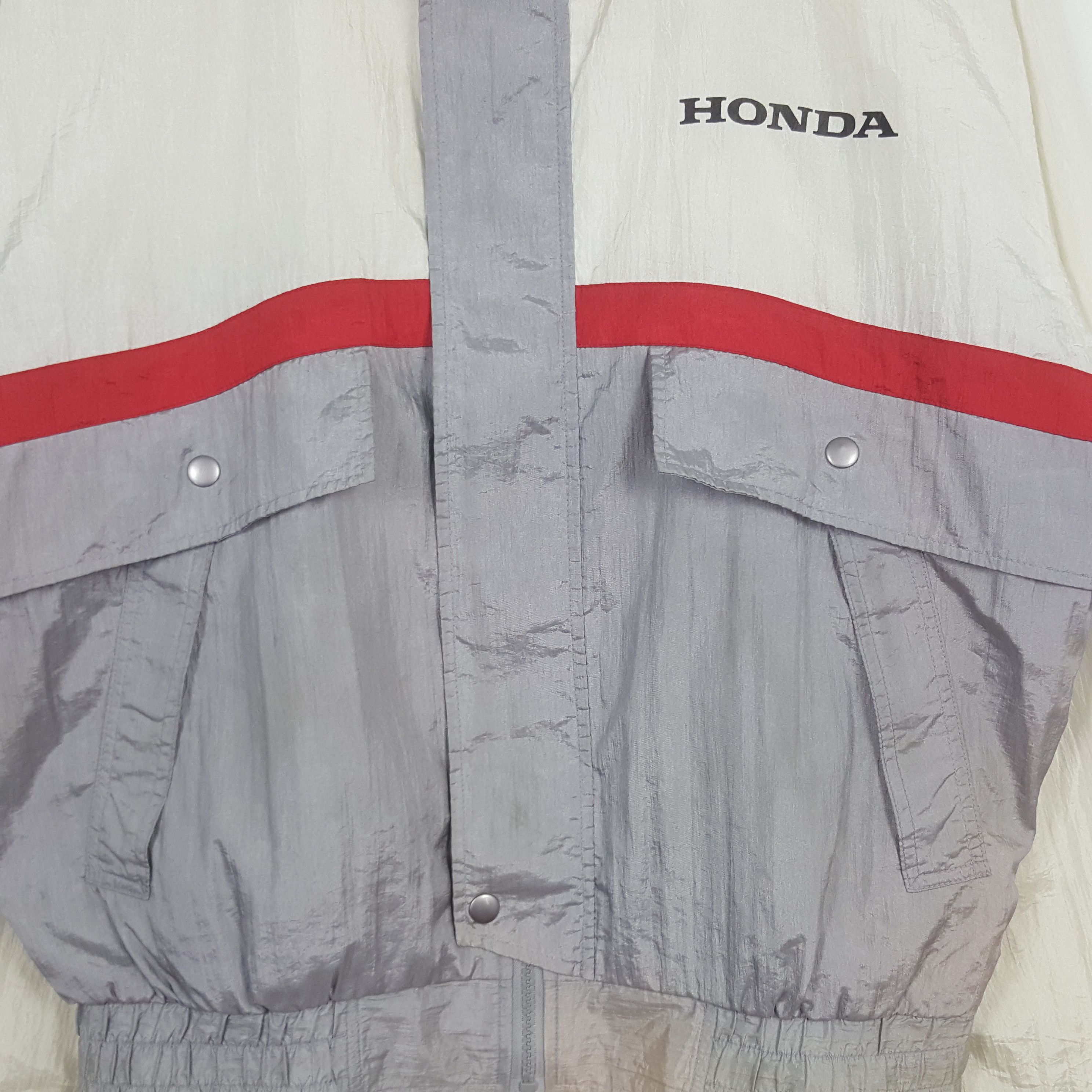 Honda × Japanese Brand × Vintage Vintage Honda Japanese Racing Team Mechanic Jacket Size US XL / EU 56 / 4 - 4 Thumbnail