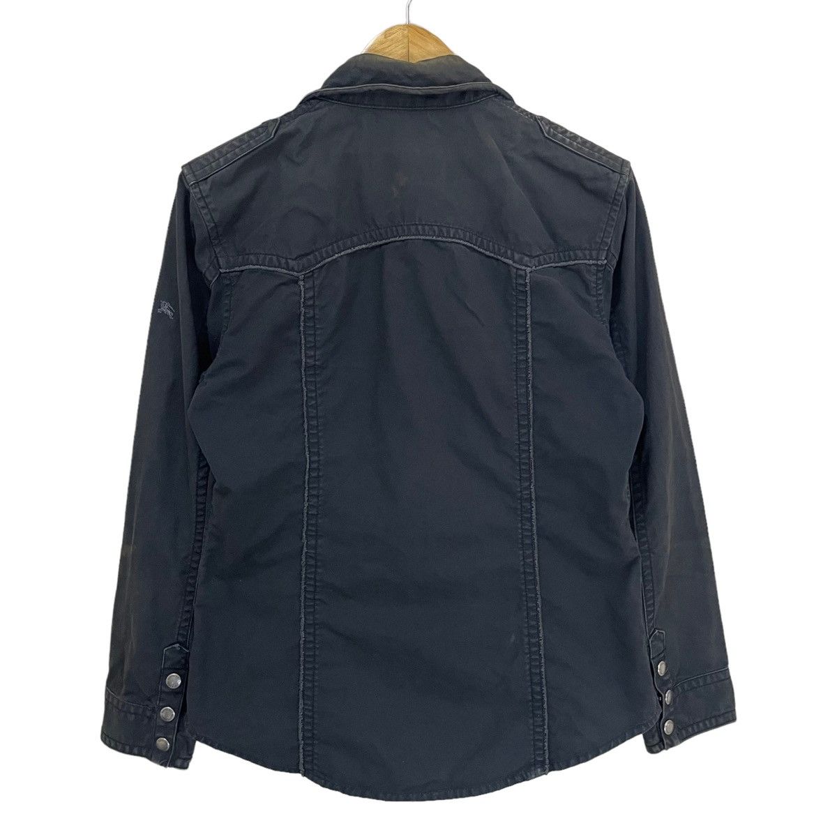 Burberry 💥 BURBERRY BLACK LABEL WESTERN TRUCKER JACKET Size M / US 6-8 / IT 42-44 - 7 Thumbnail