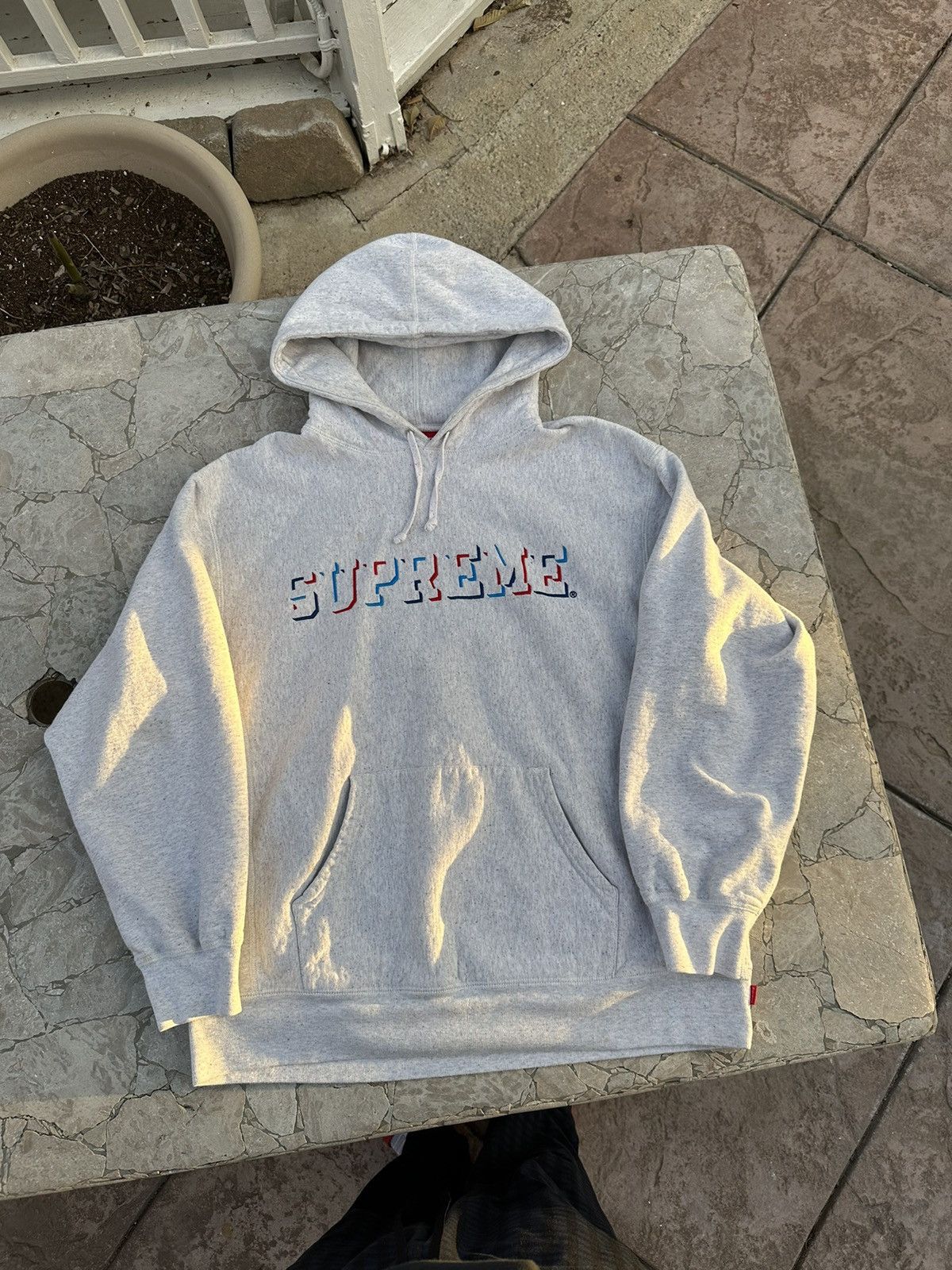 Supreme Supreme Logo Hoodie Size US XL / EU 56 / 4 - 1 Thumbnail