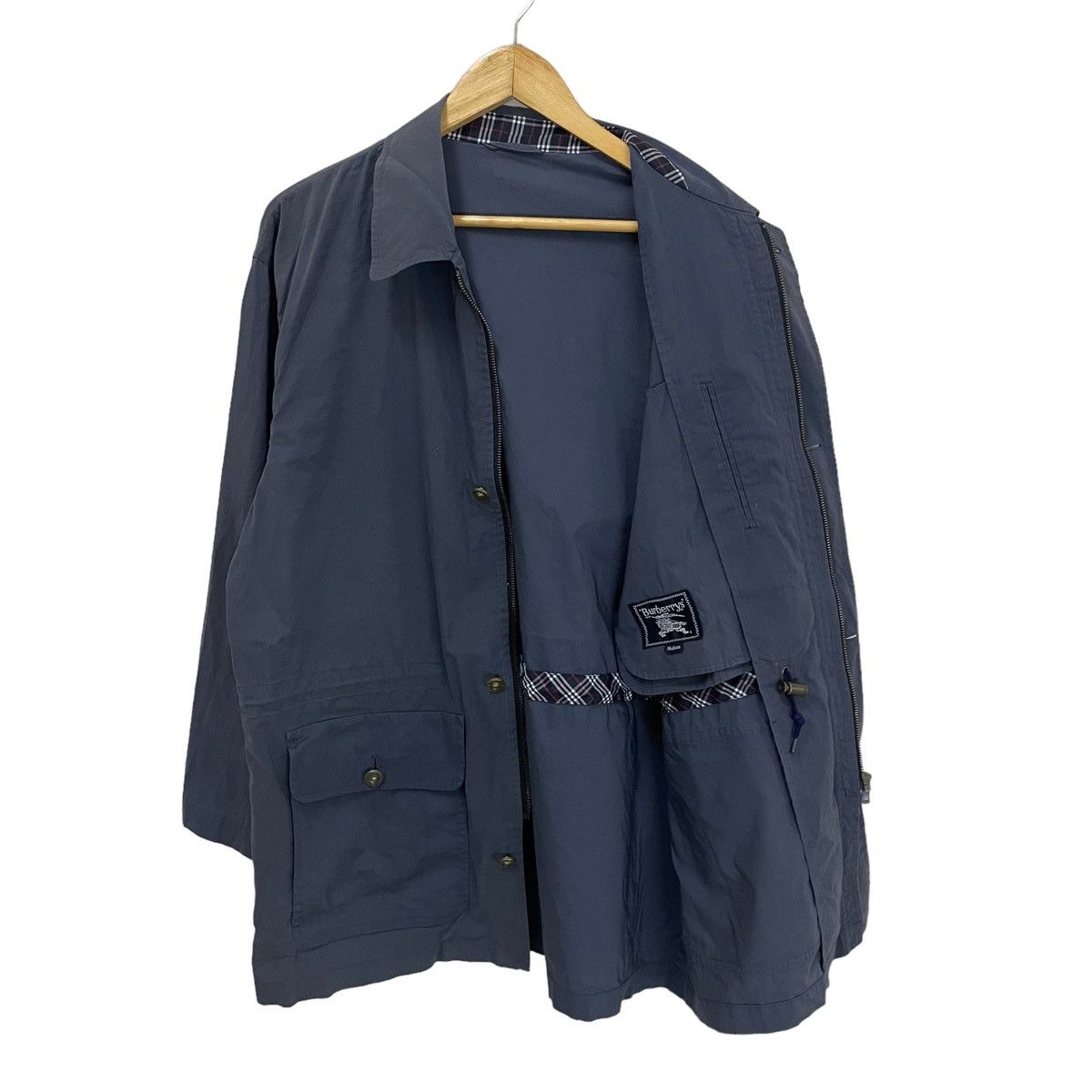 Burberry × Burberry Prorsum × Designer 💥 VINTAGE BURBERRYS LIGHT JACKET Size US M / EU 48-50 / 2 - 1 Thumbnail