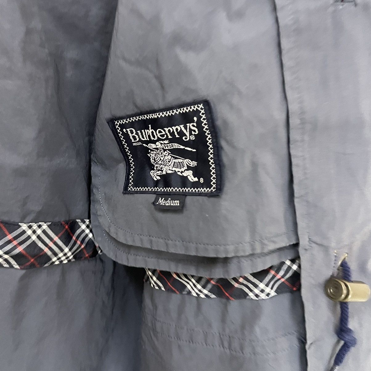 Burberry × Burberry Prorsum × Designer 💥 VINTAGE BURBERRYS LIGHT JACKET Size US M / EU 48-50 / 2 - 10 Thumbnail