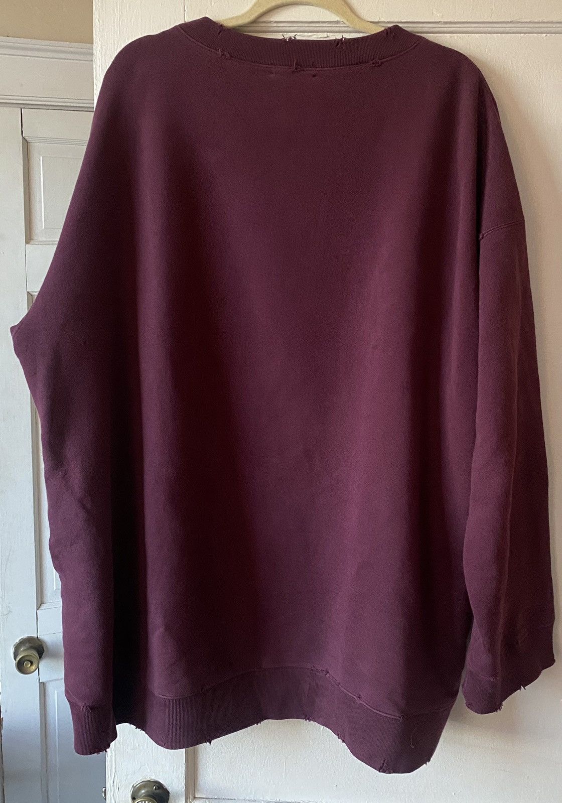 Undercover Oversized Distressed Crewneck Sweatshirt. Size US XL / EU 56 / 4 - 2 Thumbnail