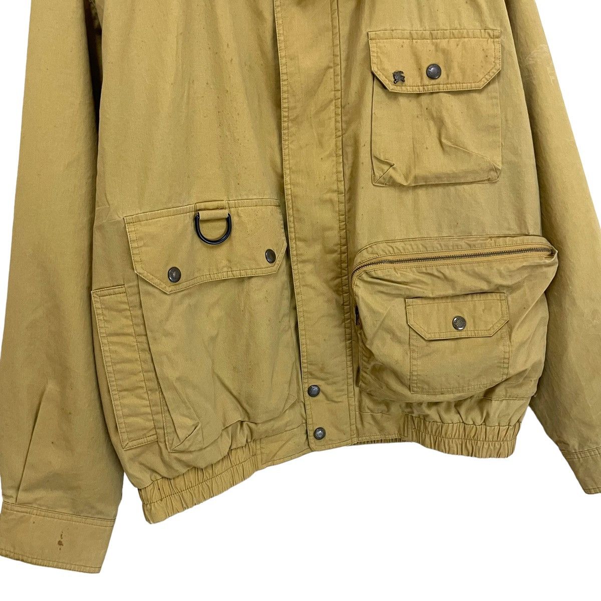 Burberry 💥 90s BURBERRYS LIGHT BOMBER JACKET Size US L / EU 52-54 / 3 - 5 Thumbnail