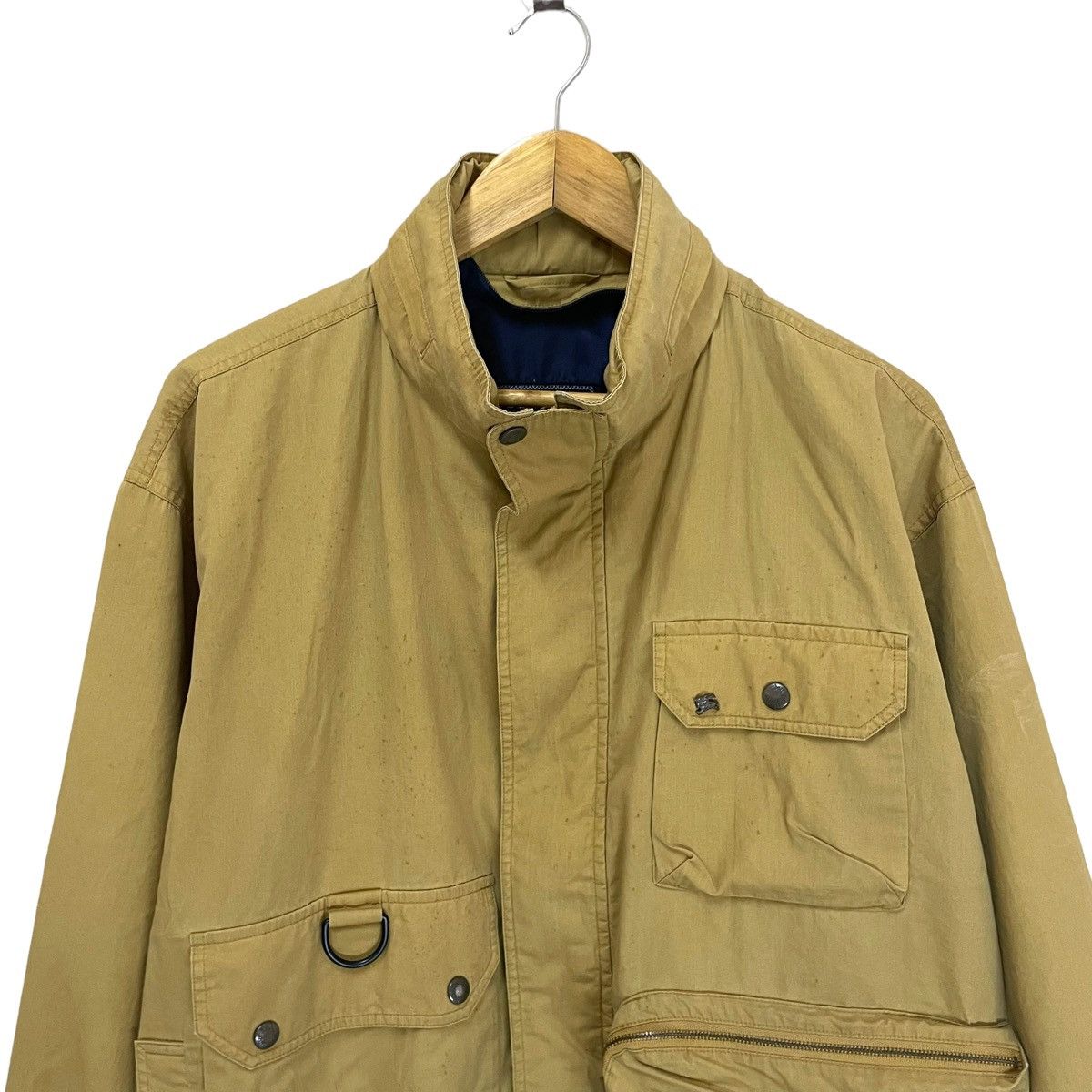 Burberry 💥 90s BURBERRYS LIGHT BOMBER JACKET Size US L / EU 52-54 / 3 - 4 Thumbnail