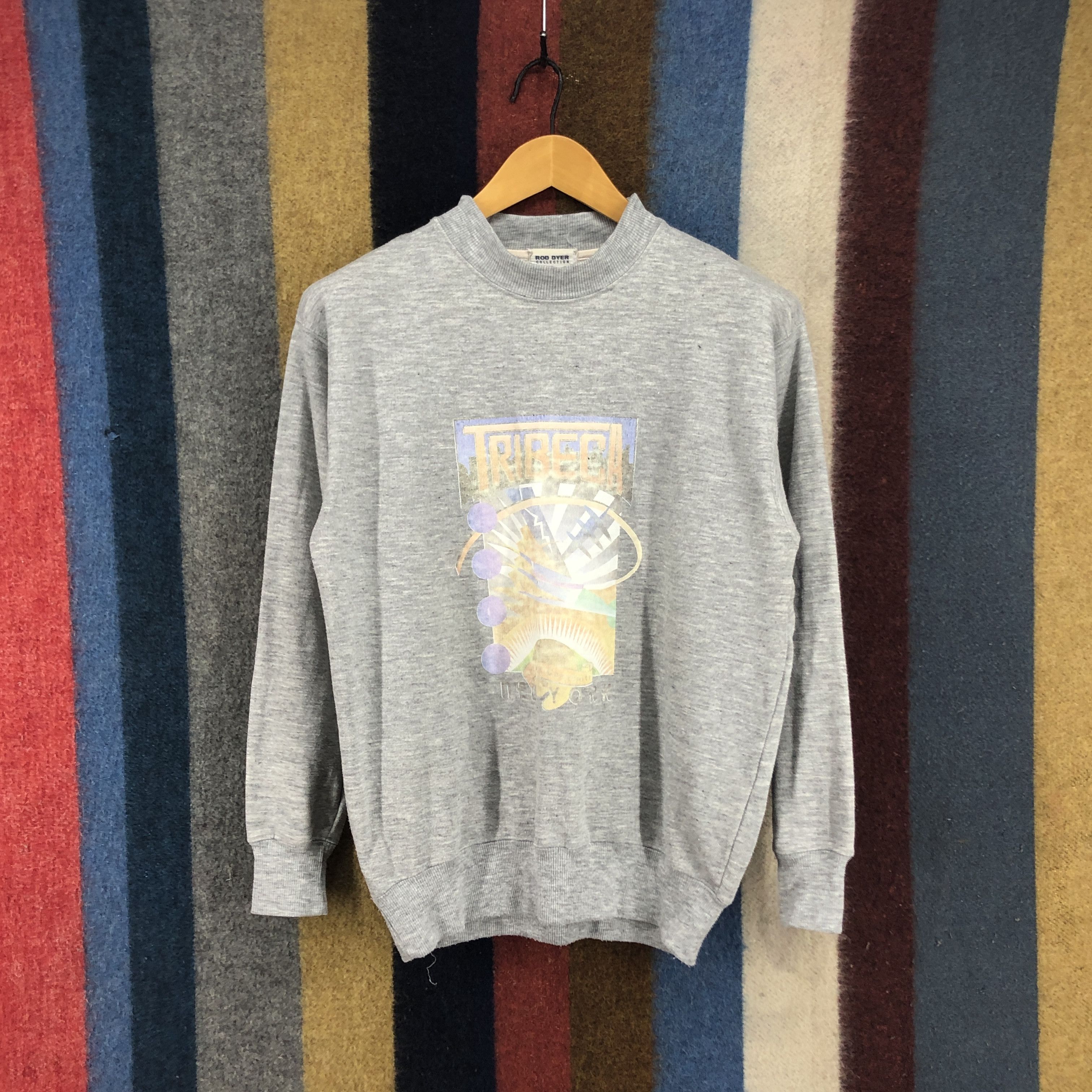 Vintage ROD DYER COLLECTION Tribeca New York Sweatshirt #0647/AB Size US M / EU 48-50 / 2 - 1 Thumbnail