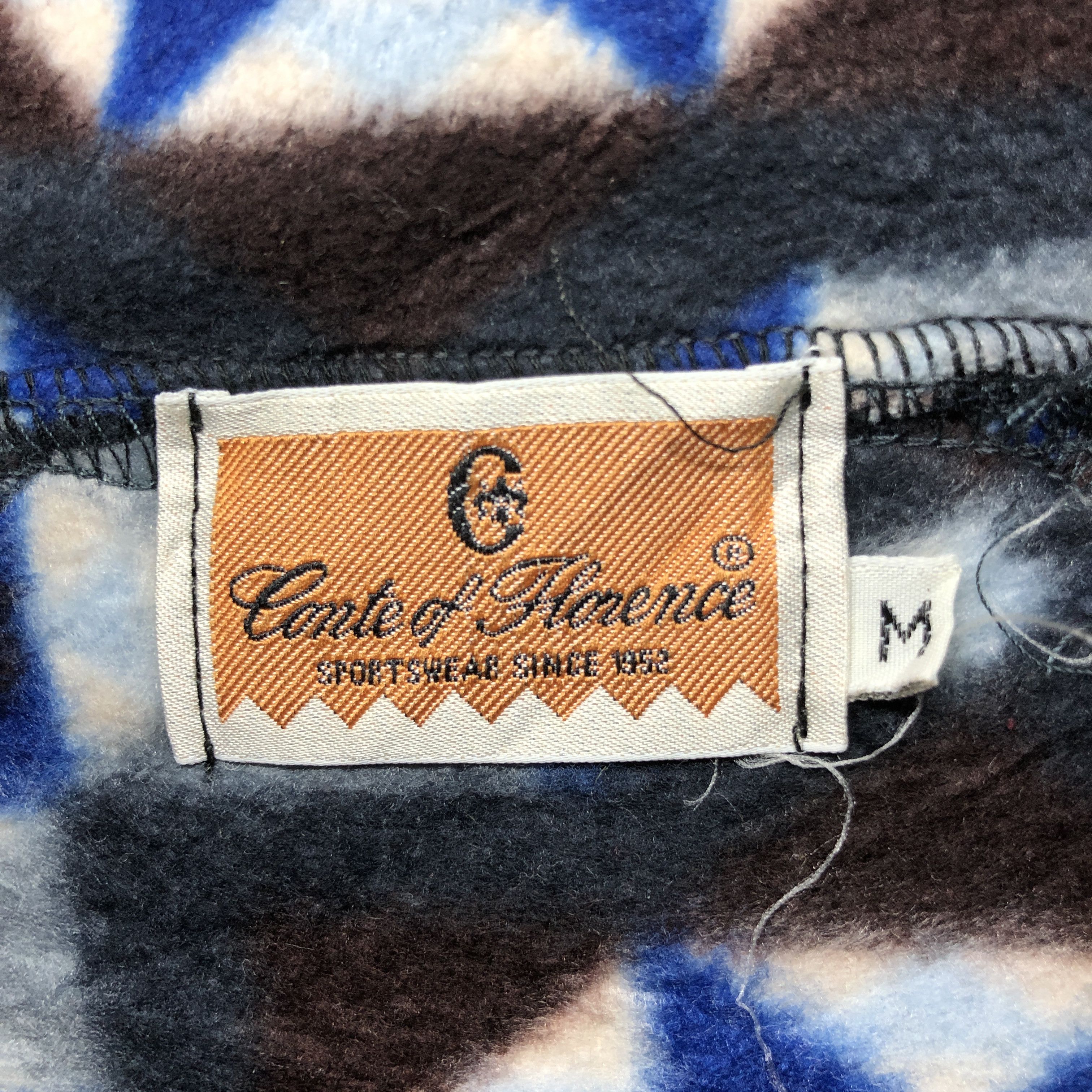 Conte of Florence Vintage CONTE OF FLORENCE Nice Design Fleece #0155/H Size US L / EU 52-54 / 3 - 5 Thumbnail