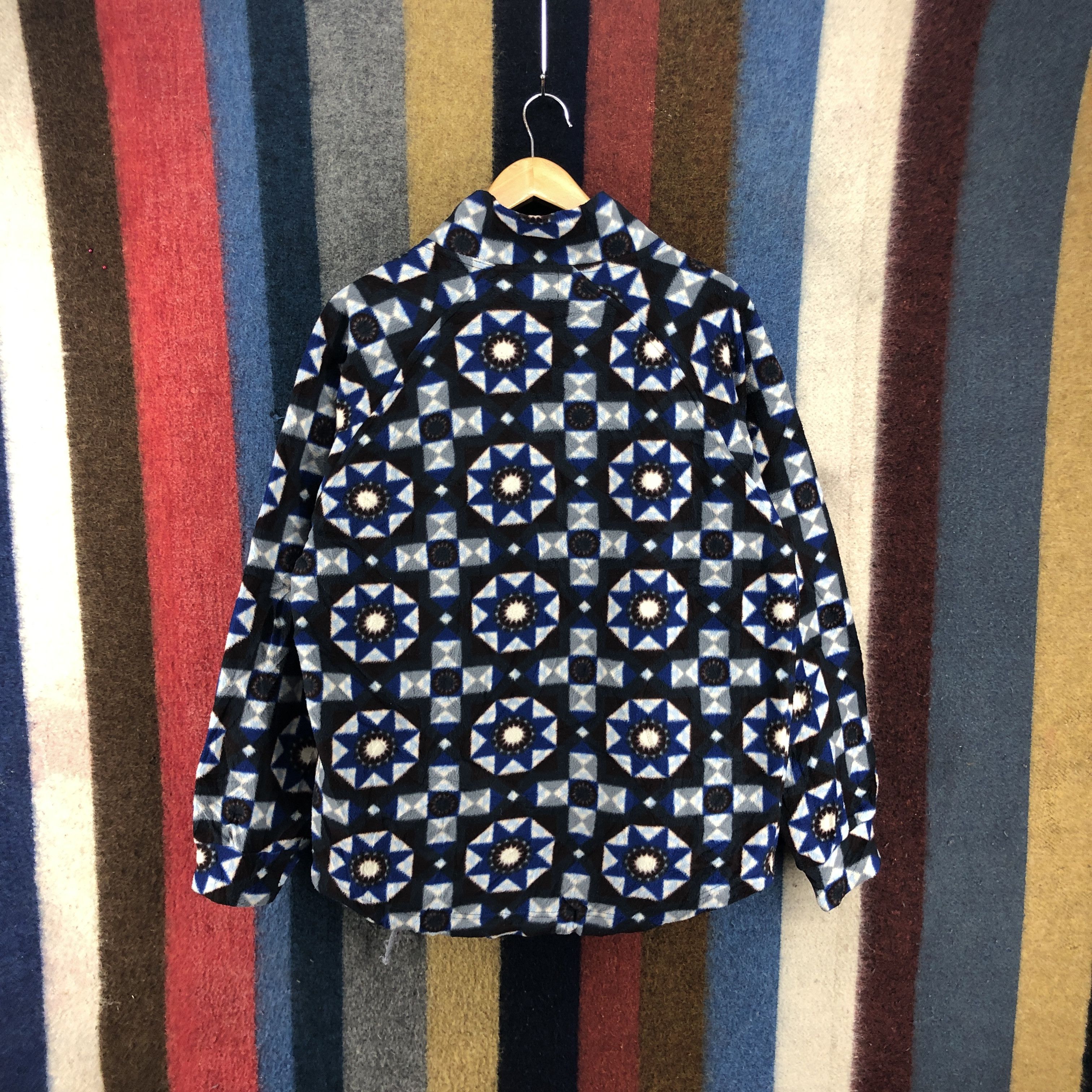Conte of Florence Vintage CONTE OF FLORENCE Nice Design Fleece #0155/H Size US L / EU 52-54 / 3 - 7 Thumbnail