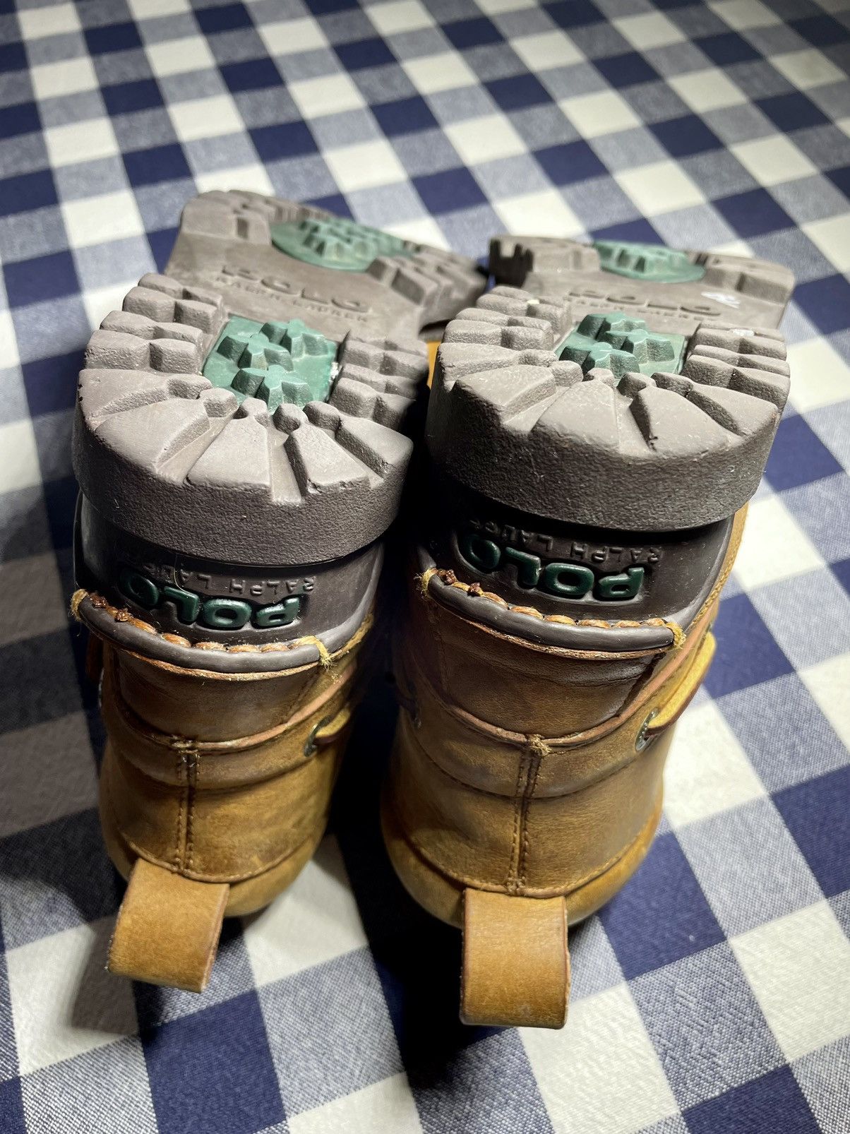 Polo Ralph Lauren × Vintage Vintage 90s Polo Ralph Lauren boots Size US 7 / EU 40 - 10 Thumbnail