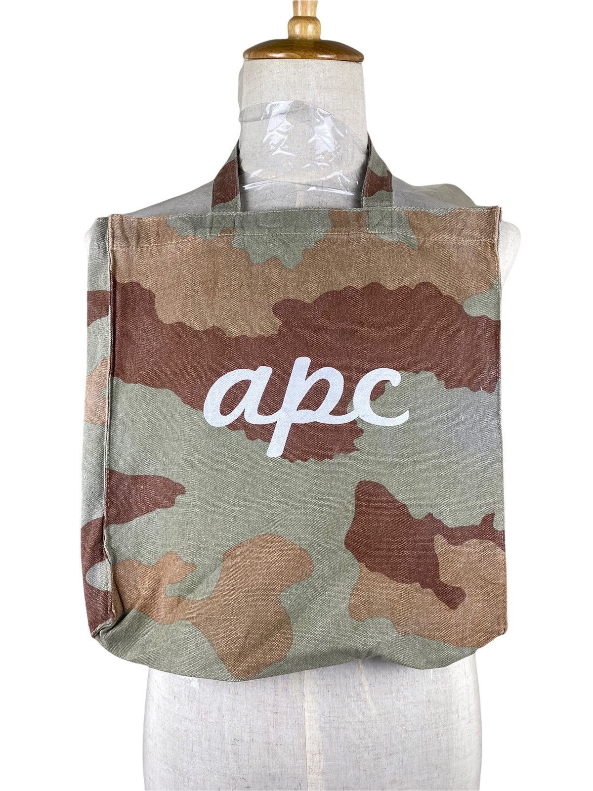 A.P.C. A.P.C Camo Design Style Tote bag Size ONE SIZE - 1 Thumbnail
