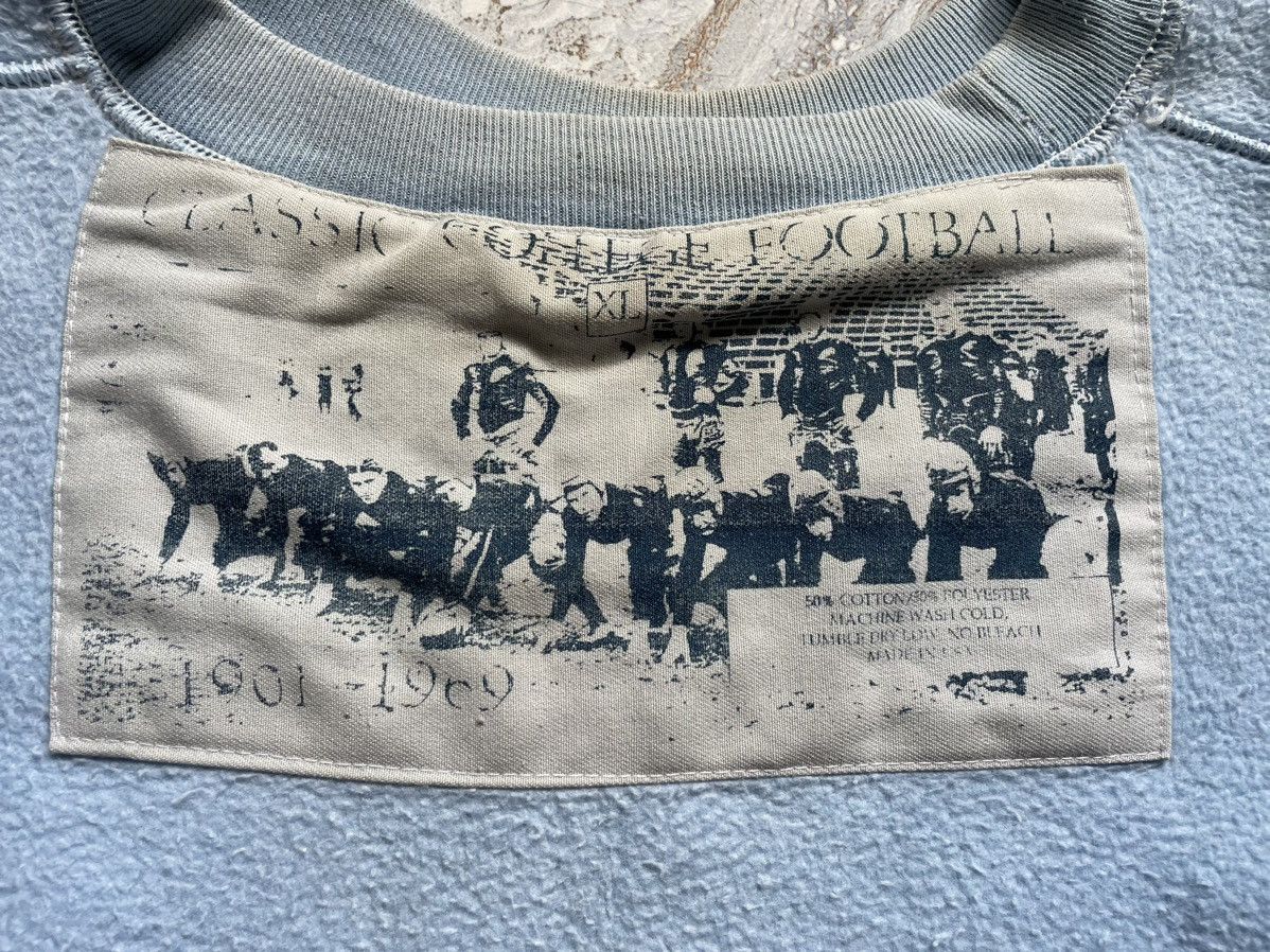 Vintage 🏈 Vtg 1954 Bruce Brosley All American WVU Football Crewneck Size US XL / EU 56 / 4 - 9 Thumbnail