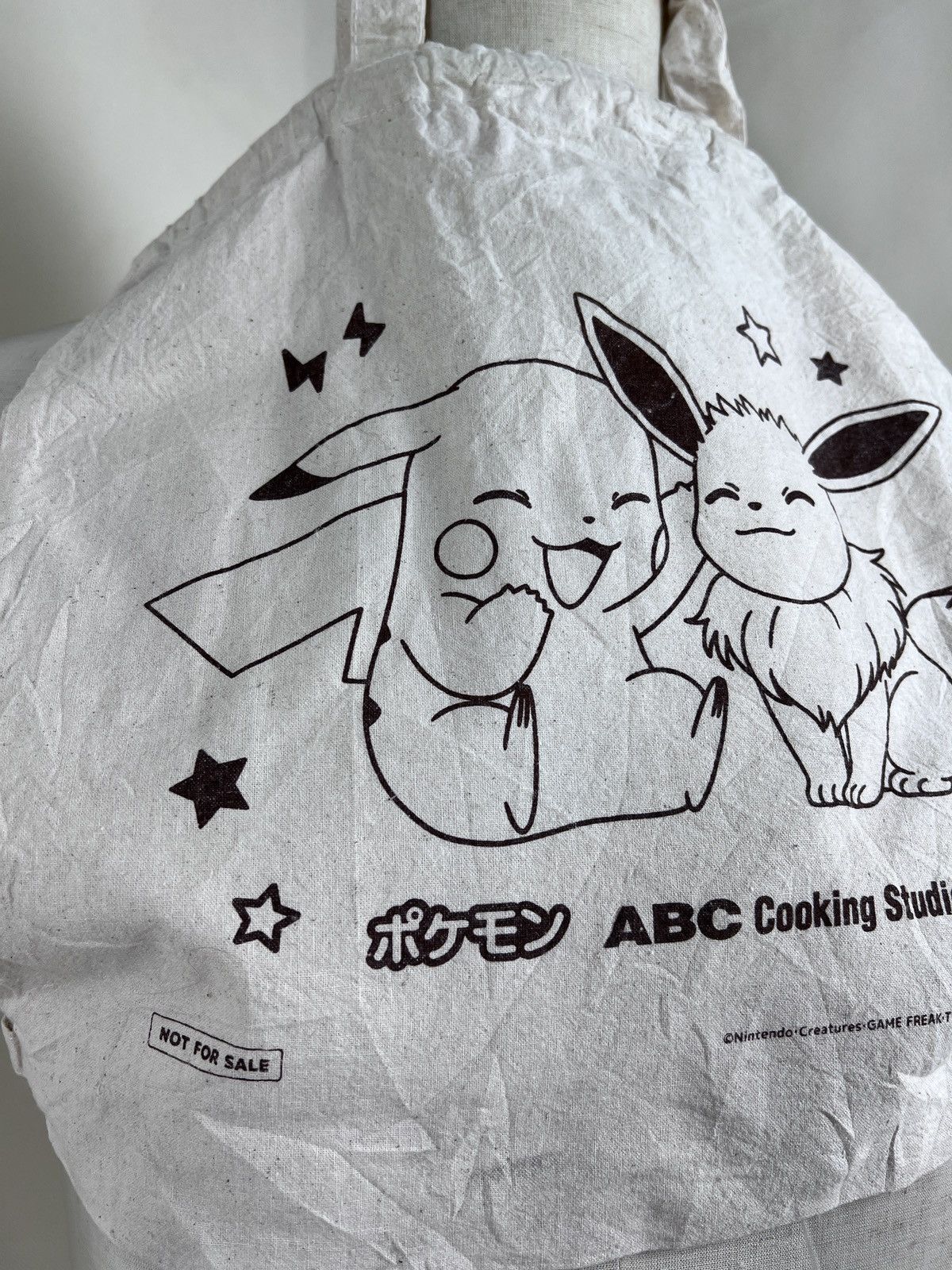 Vintage Vintage Pokemon Pikachu Evee Nintendo Drawstring Bag Size ONE SIZE - 4 Thumbnail