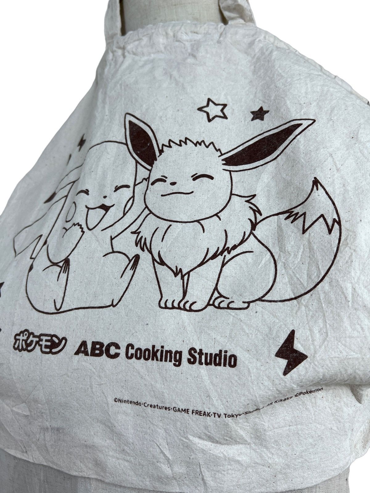 Vintage Vintage Pokemon Pikachu Evee Nintendo Drawstring Bag Size ONE SIZE - 3 Thumbnail