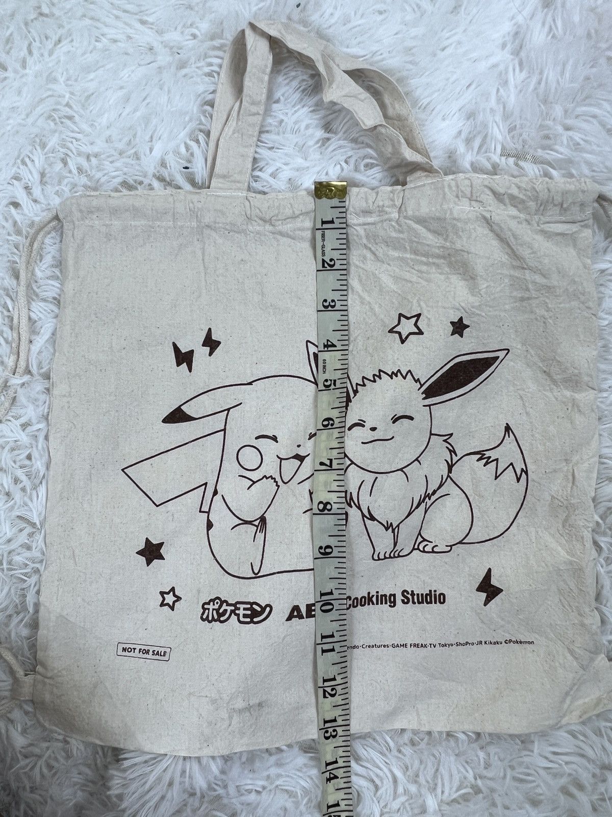 Vintage Vintage Pokemon Pikachu Evee Nintendo Drawstring Bag Size ONE SIZE - 6 Thumbnail