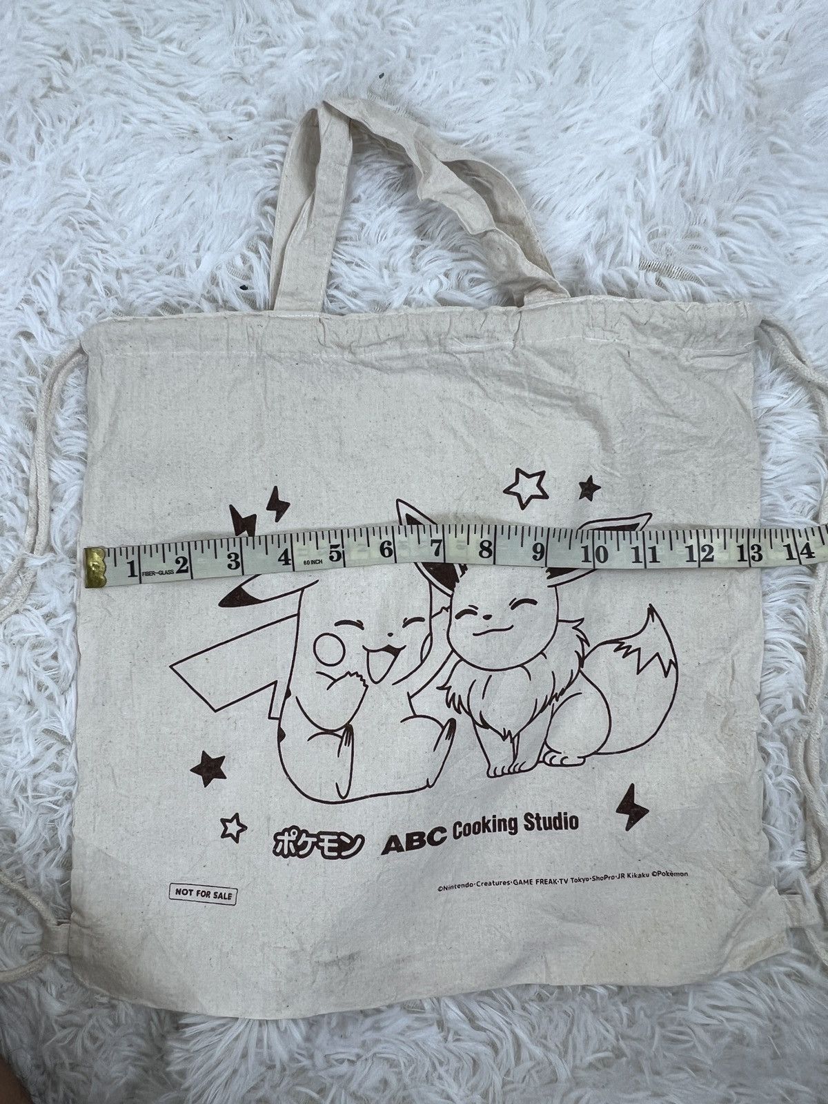 Vintage Vintage Pokemon Pikachu Evee Nintendo Drawstring Bag Size ONE SIZE - 5 Thumbnail