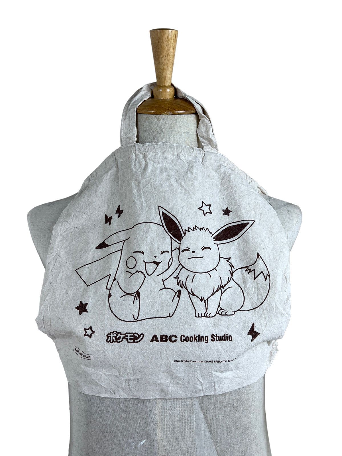 Vintage Vintage Pokemon Pikachu Evee Nintendo Drawstring Bag Size ONE SIZE - 2 Thumbnail