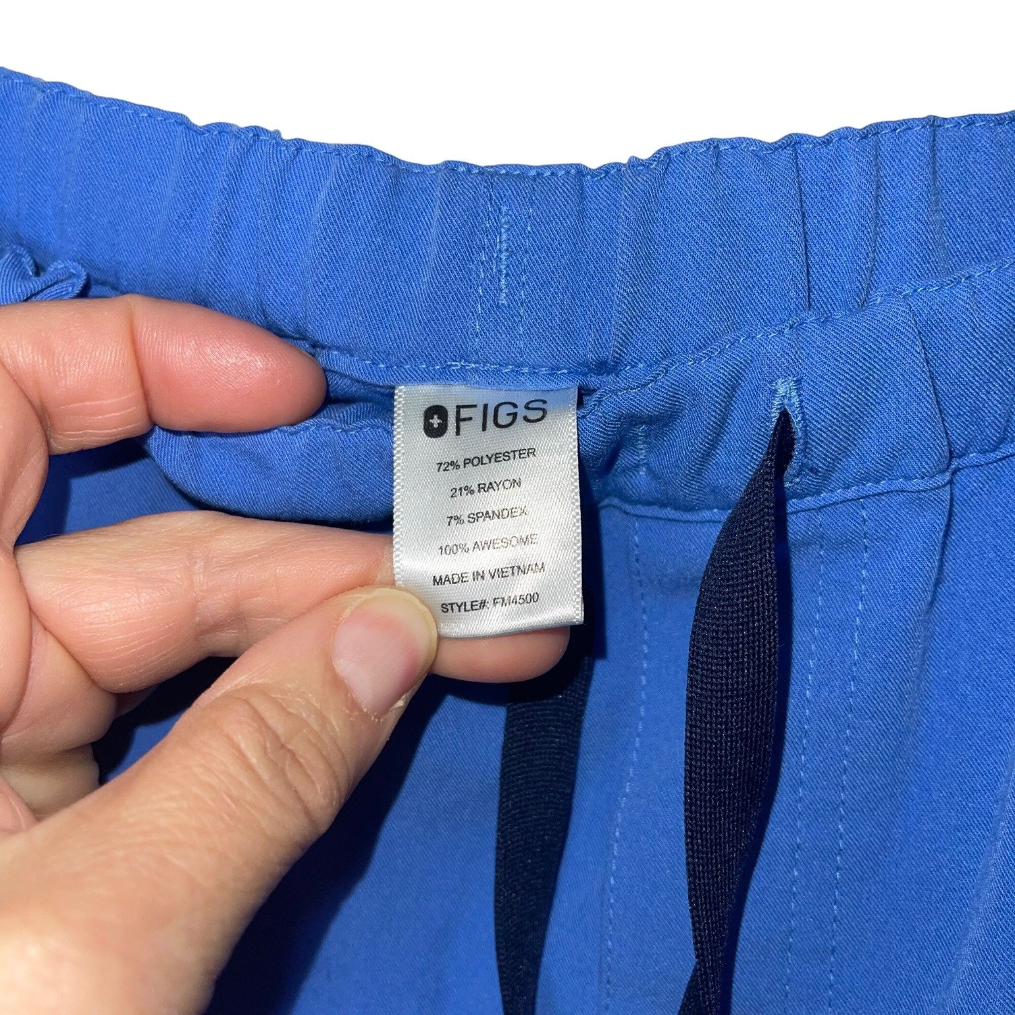 Other FIGS Mens Pisco Basic Scrub Pant Blue Size Small Medical Size US 32 / EU 48 - 4 Thumbnail